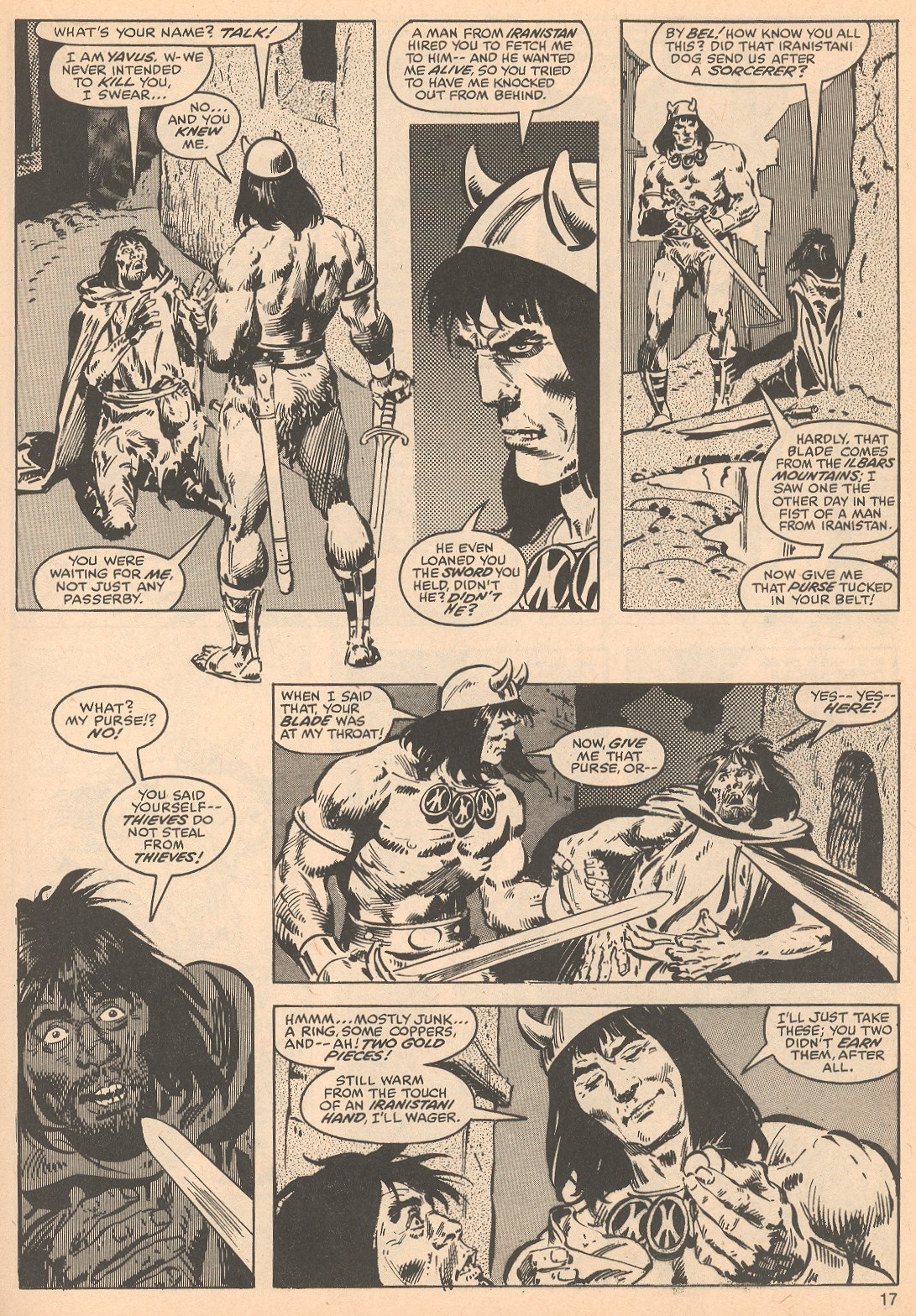 Read online The Savage Sword Of Conan comic -  Issue #56 - 17