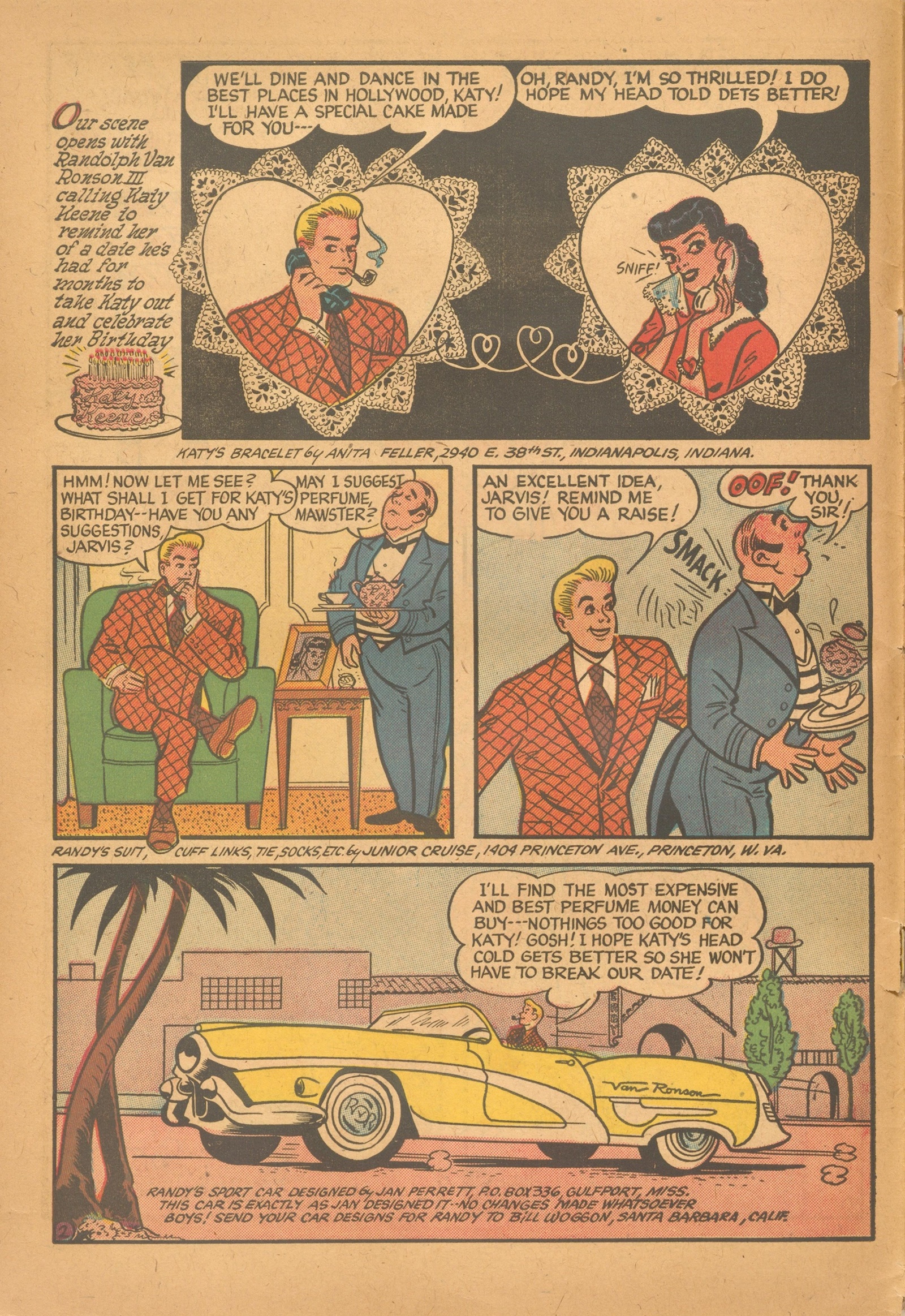 Read online Katy Keene (1949) comic -  Issue #13 - 4