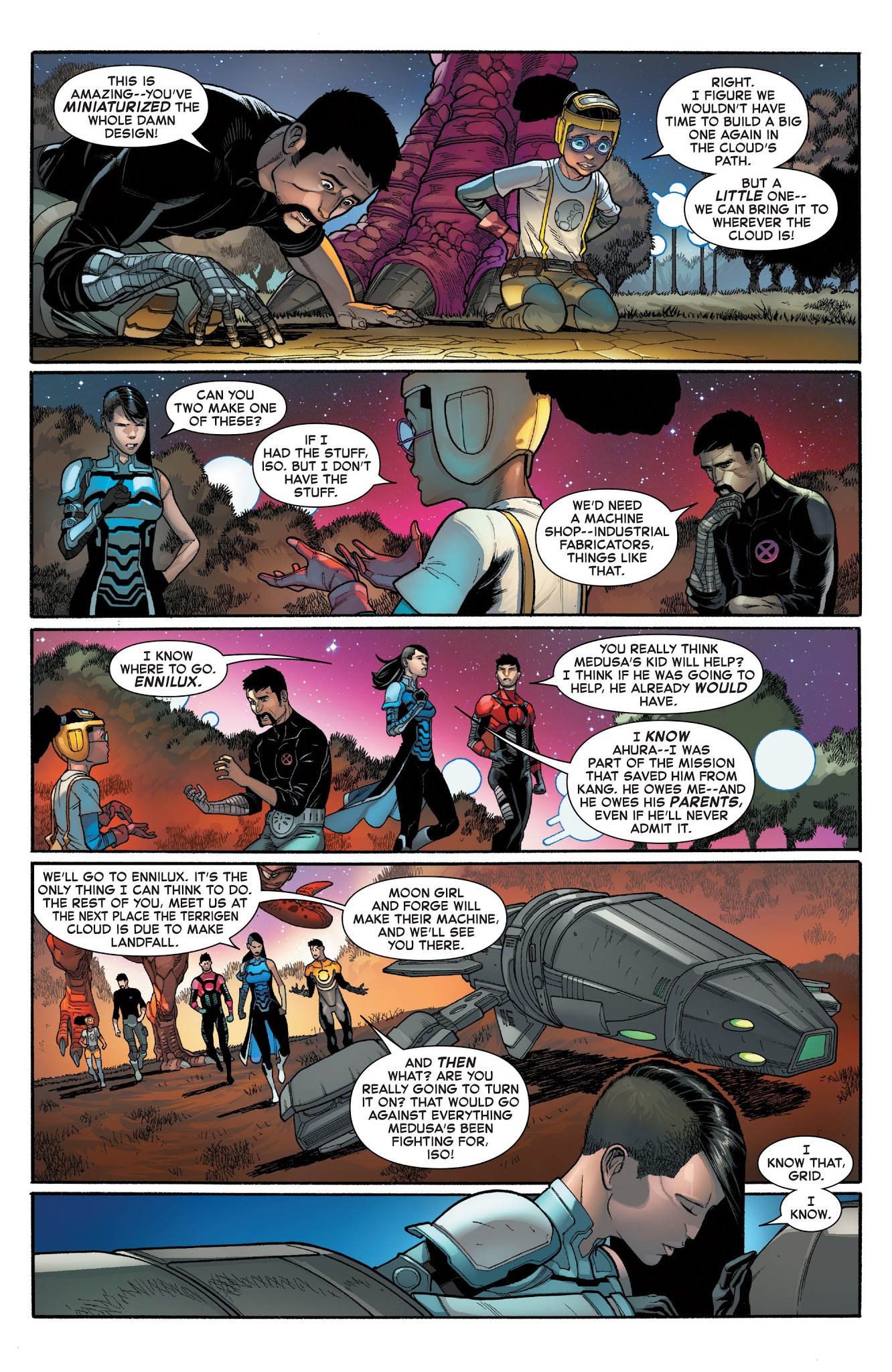 Read online Inhumans Vs. X-Men comic -  Issue # _TPB - 168