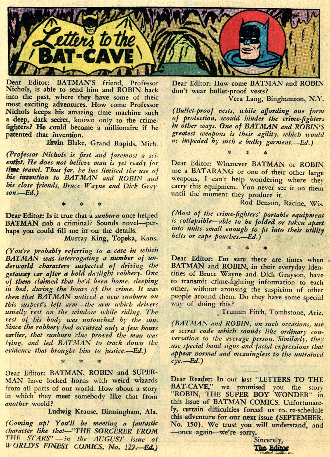 Read online Batman (1940) comic -  Issue #149 - 22
