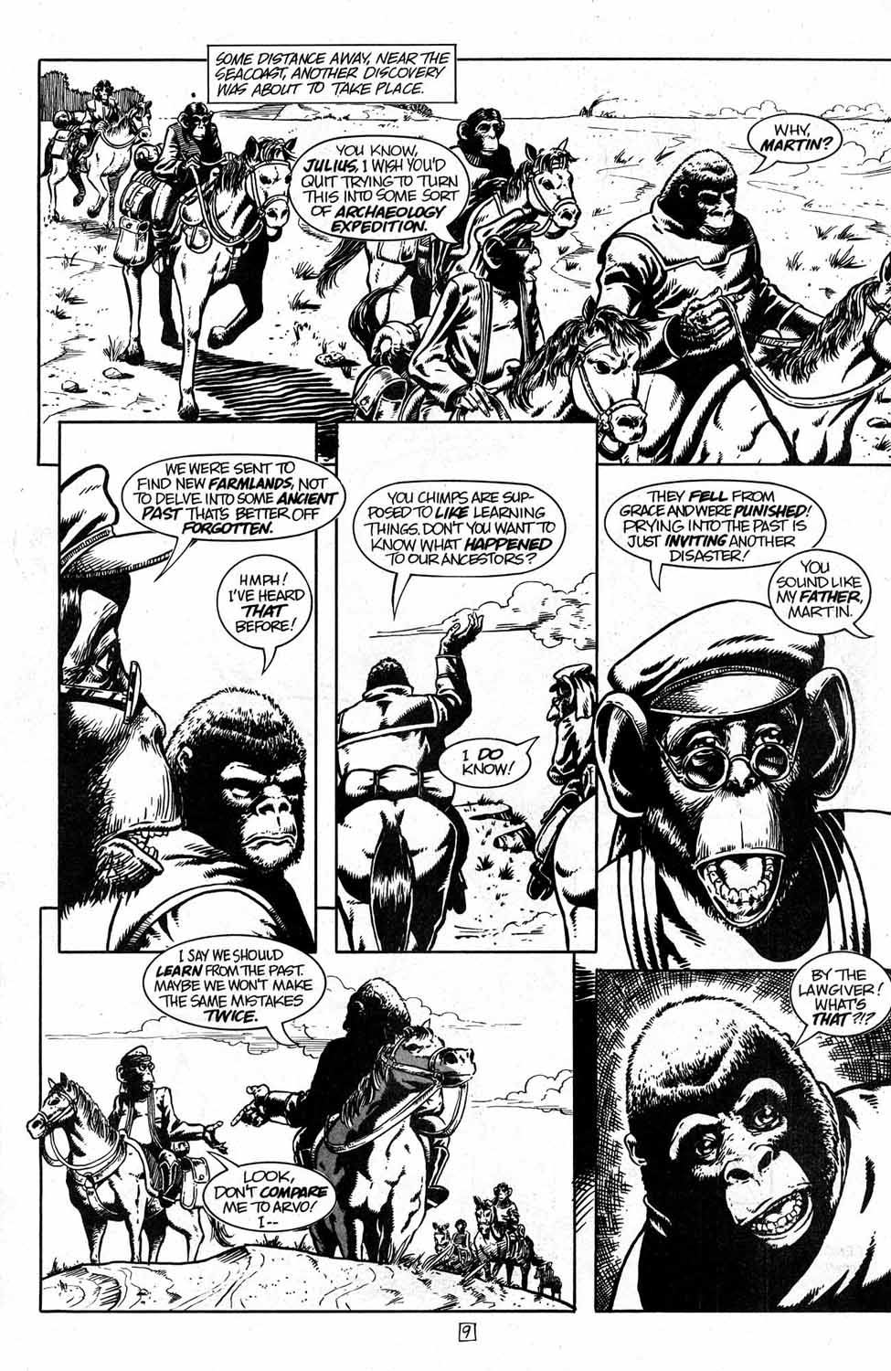 Read online Planet of the Apes: The Forbidden Zone comic -  Issue #1 - 11