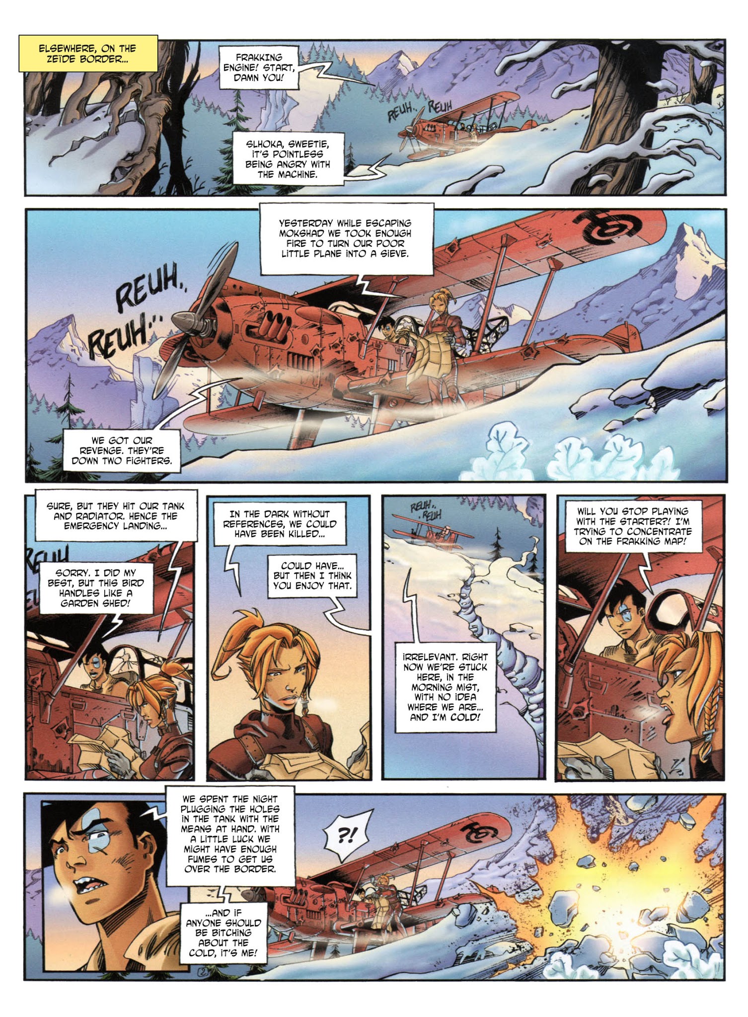 Read online Slhoka comic -  Issue #3 - 4