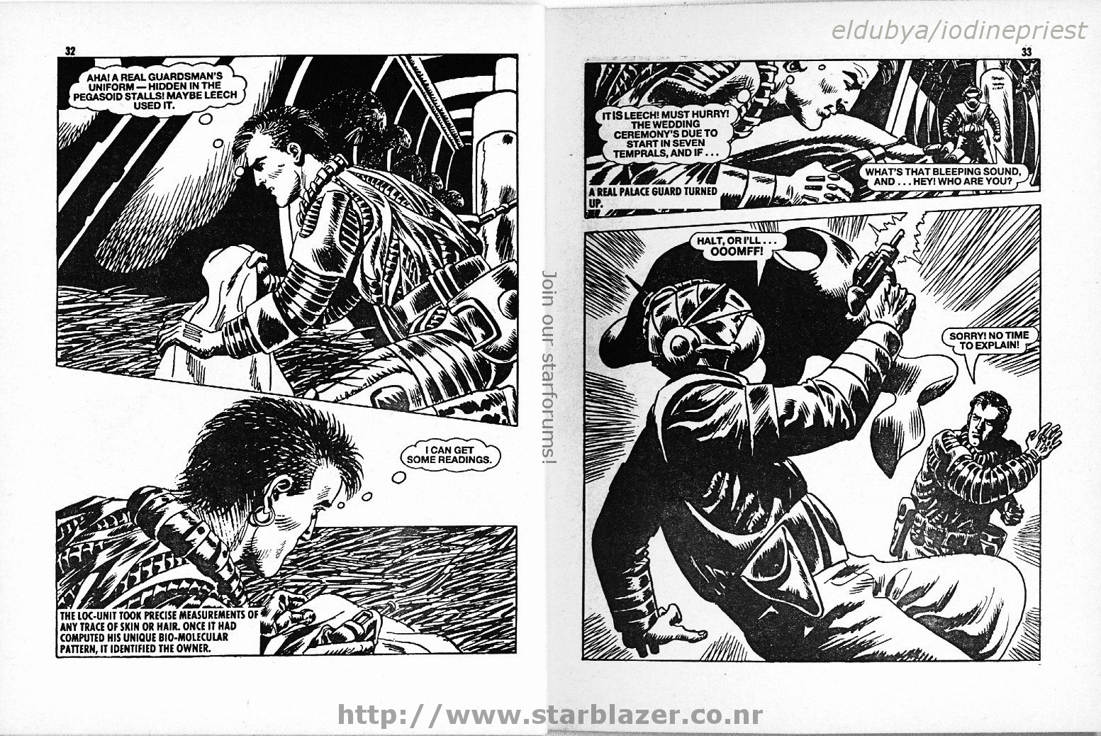 Read online Starblazer comic -  Issue #205 - 18