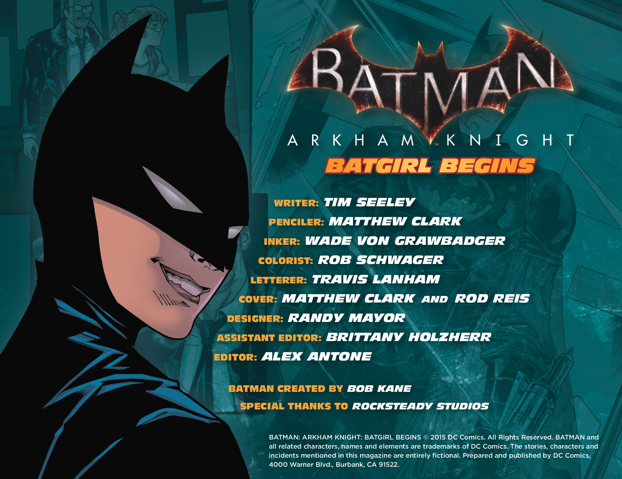 Read online Batman: Arkham Knight: Batgirl Begins comic -  Issue # Full - 3