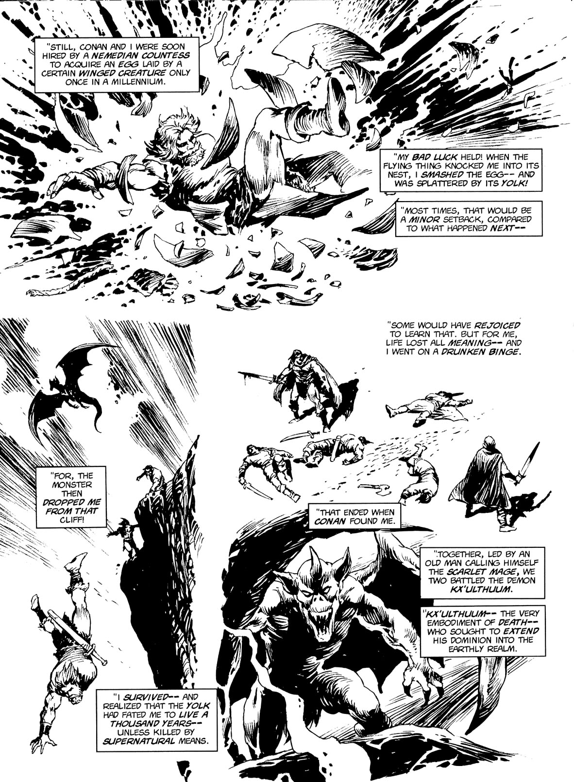 Read online The Savage Sword Of Conan comic -  Issue #231 - 17