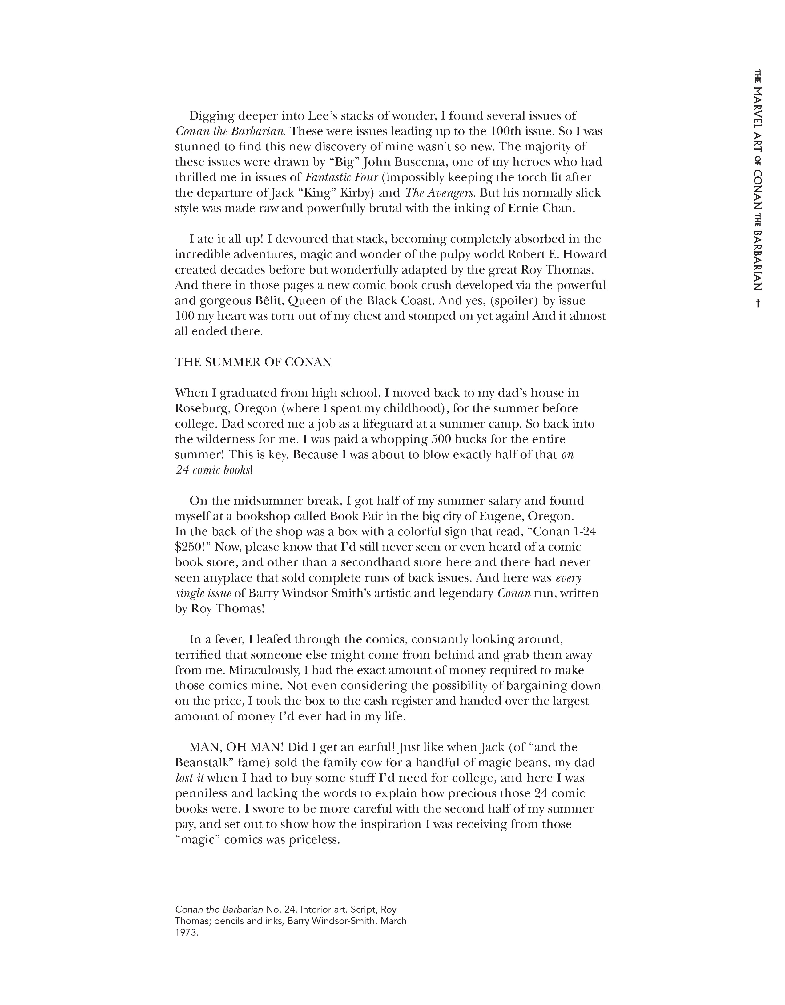 Read online Marvel Art of Conan the Barbarian comic -  Issue # TPB (Part 2) - 112