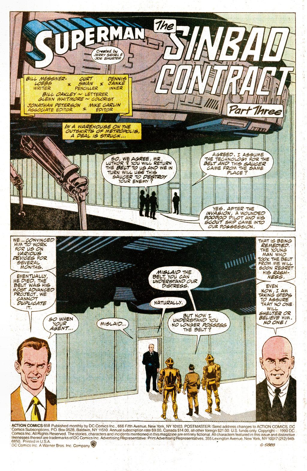 Read online Action Comics (1938) comic -  Issue #658 - 2