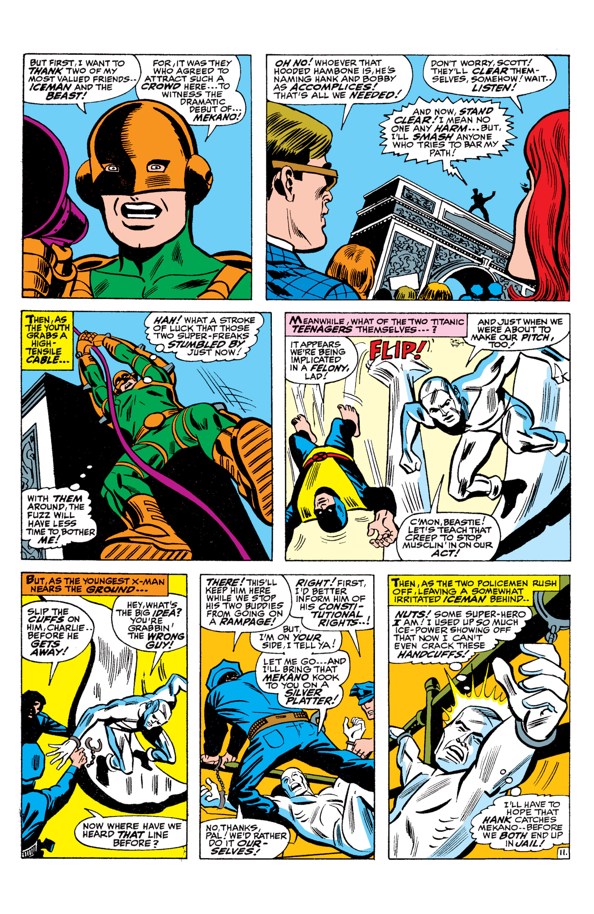 Read online Uncanny X-Men (1963) comic -  Issue #36 - 12