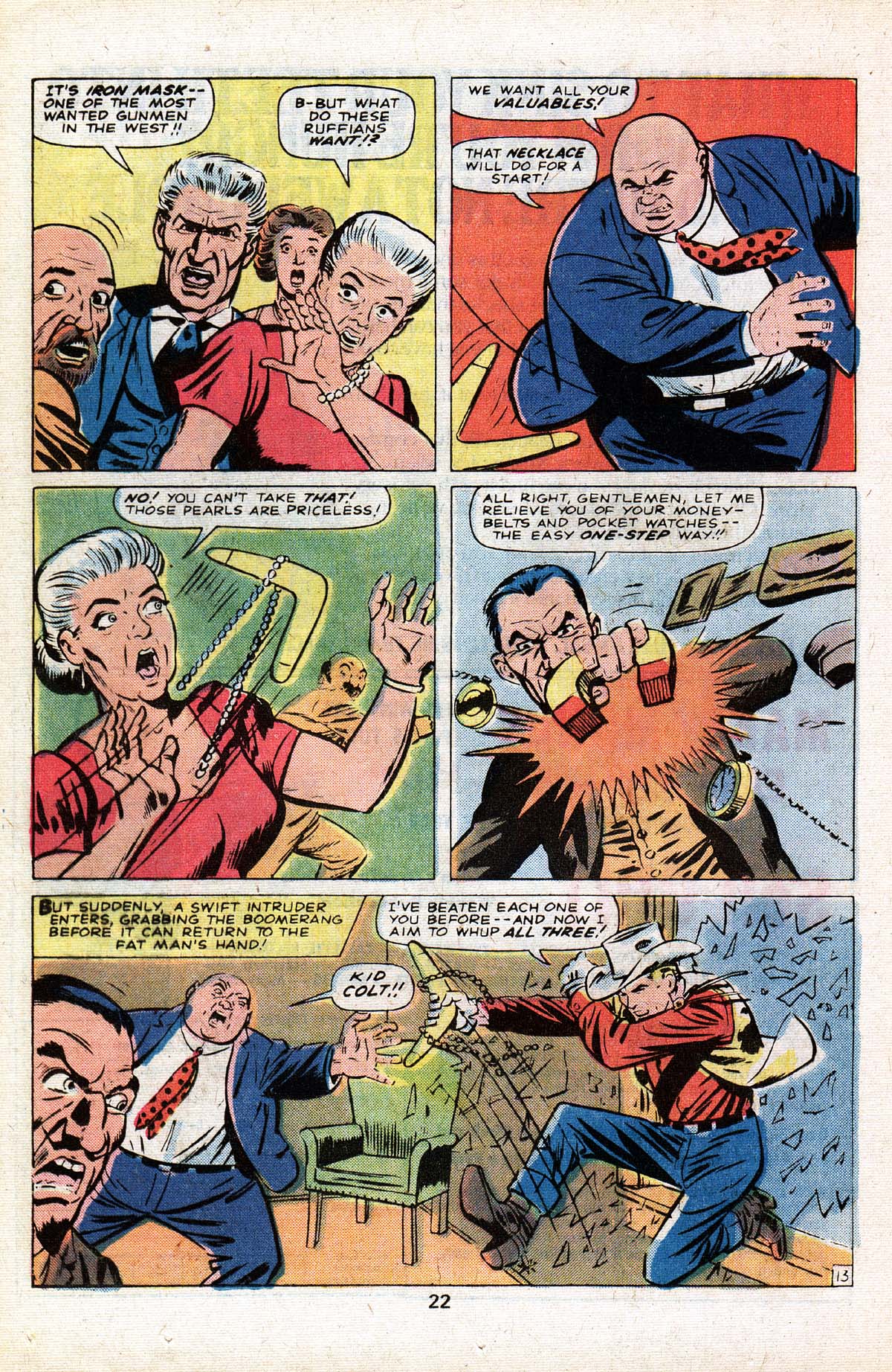 Read online Kid Colt Outlaw comic -  Issue #219 - 24