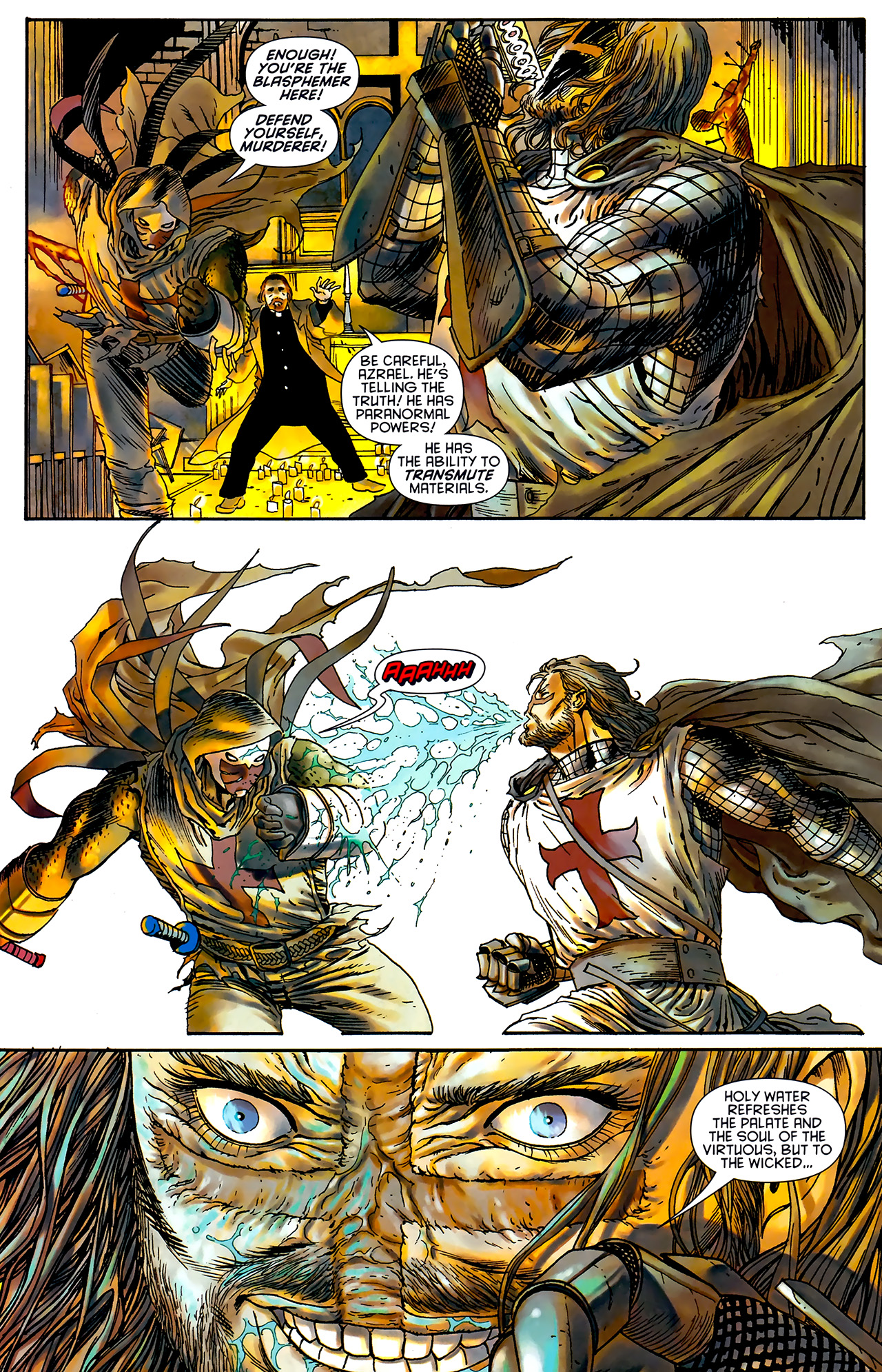 Read online Azrael (2009) comic -  Issue #10 - 21