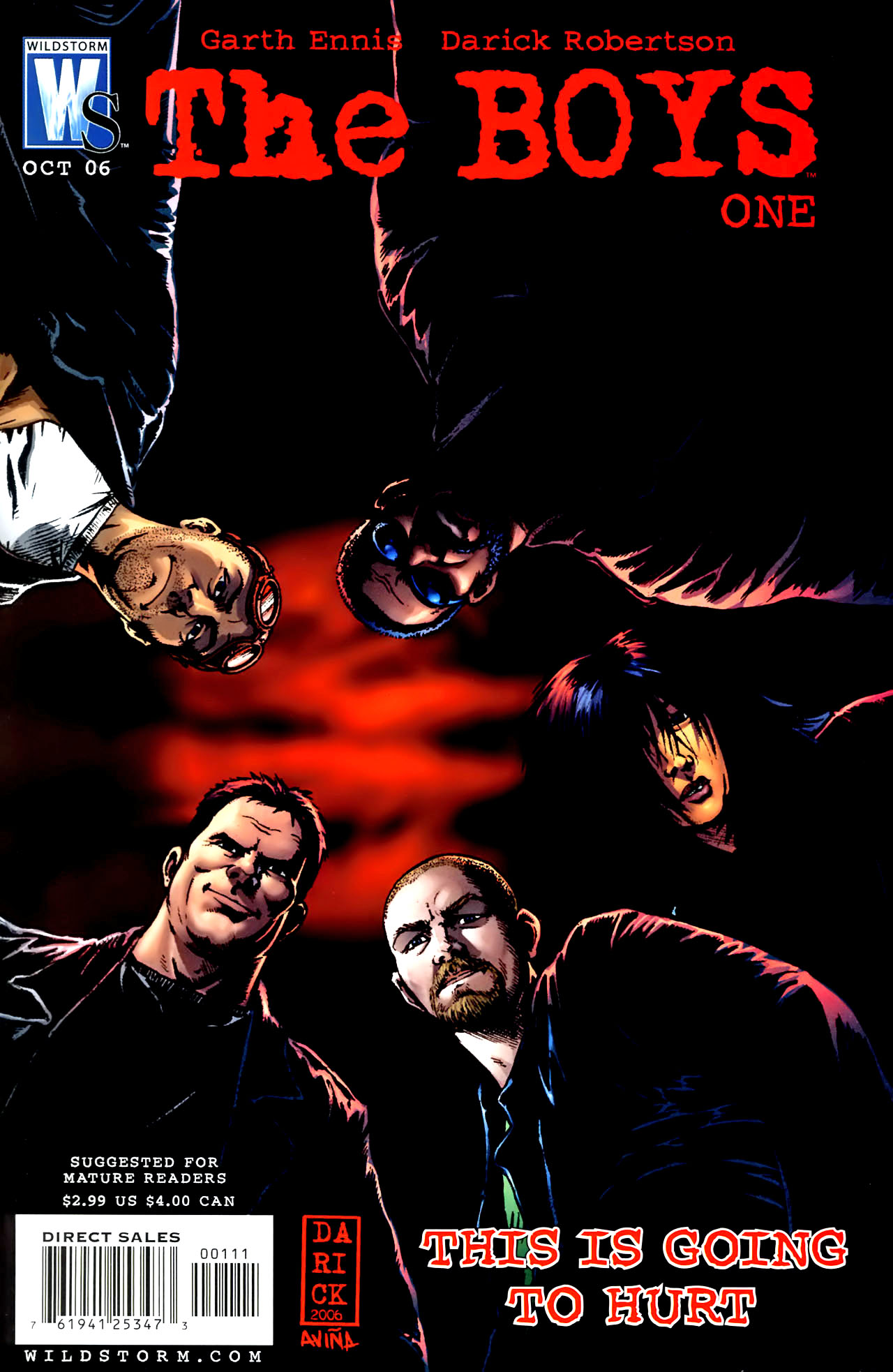 Read online The Boys comic -  Issue #1 - 1