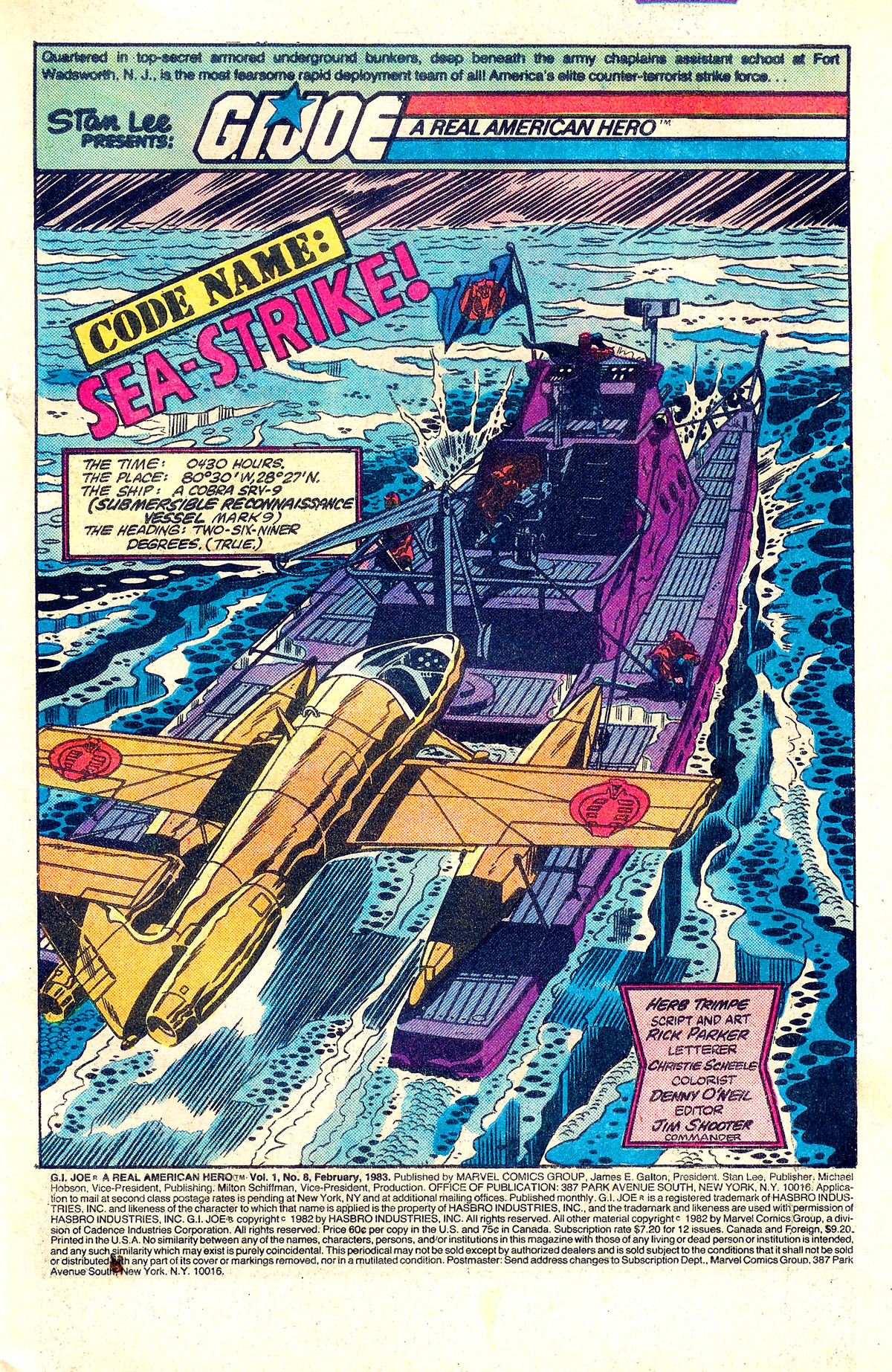 Read online G.I. Joe: A Real American Hero comic -  Issue #8 - 2