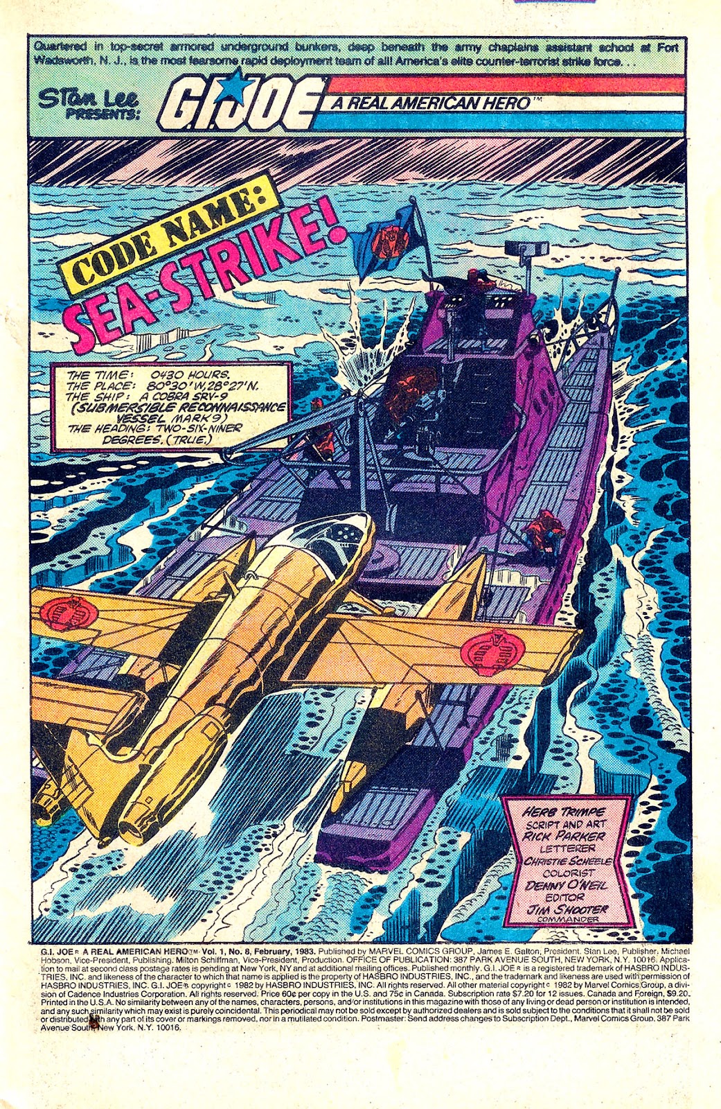 G.I. Joe: A Real American Hero issue 8 - Page 2