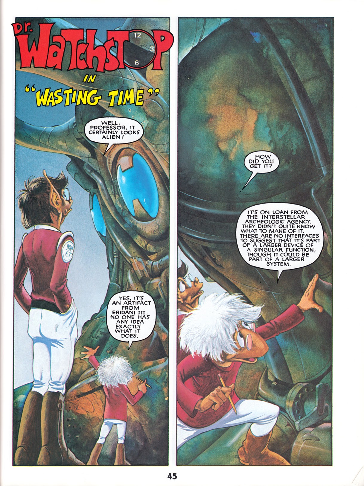 Read online Dr. Watchstop: Adventures in Time and Space comic -  Issue # Full - 47