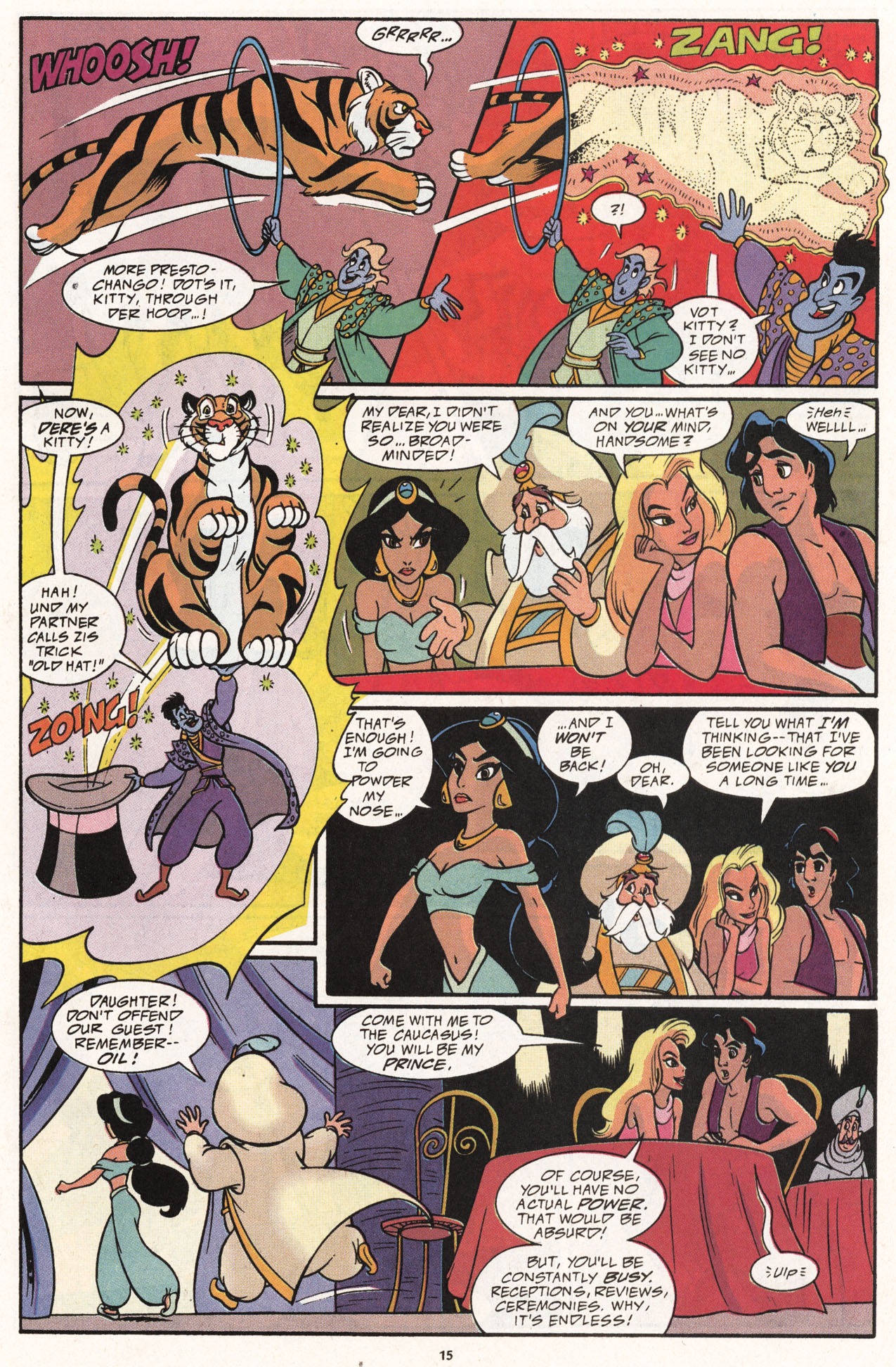 Read online Disney's Aladdin comic -  Issue #5 - 17