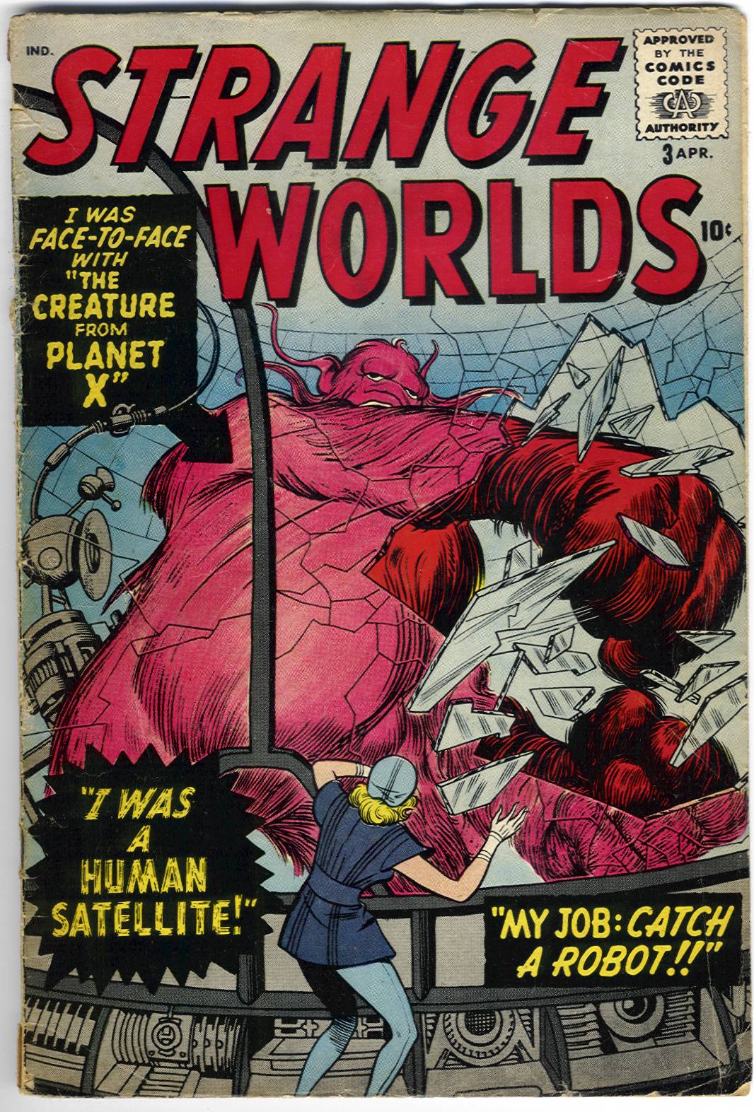 Read online Strange Worlds comic -  Issue #3 - 2