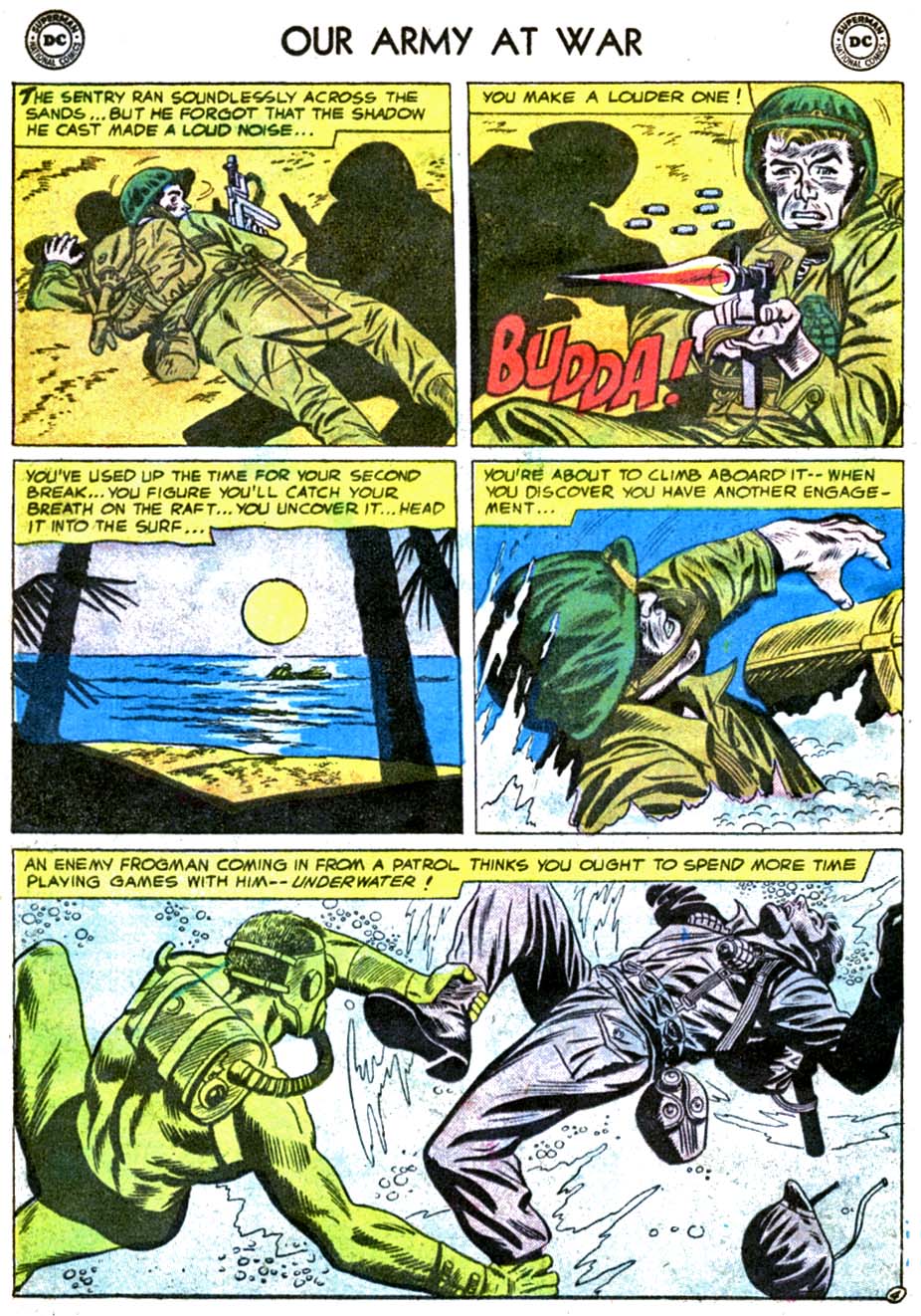 Read online Our Army at War (1952) comic -  Issue #55 - 6