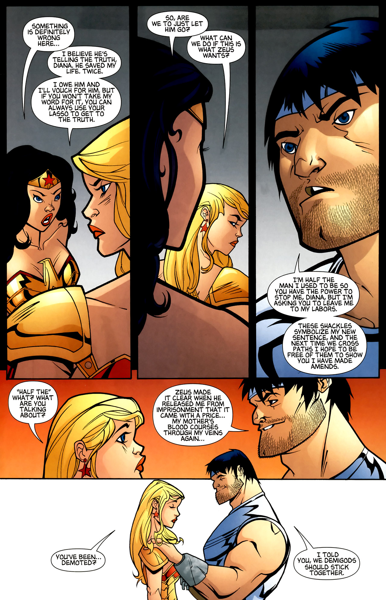 Read online Wonder Girl (2007) comic -  Issue #6 - 16