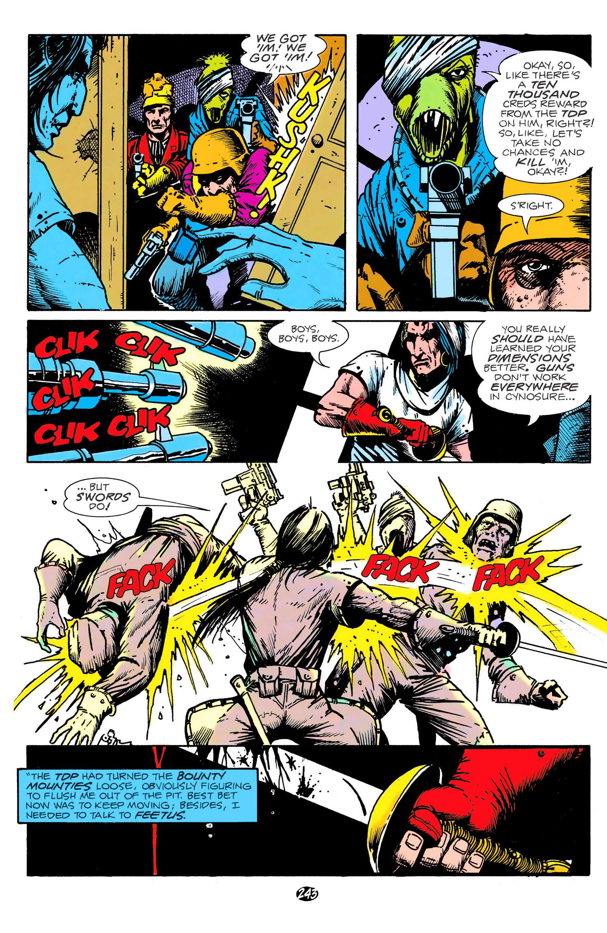 Read online Grimjack comic -  Issue # _TPB 1 - 236