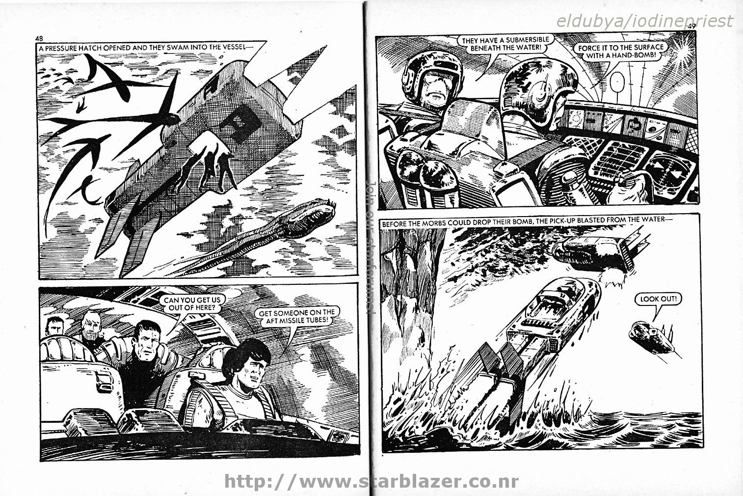 Read online Starblazer comic -  Issue #108 - 26