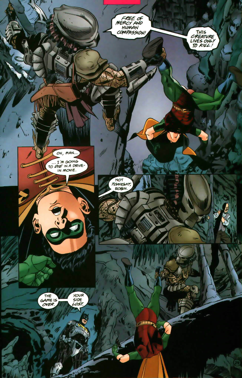 Read online Batman/Predator III comic -  Issue #4 - 30