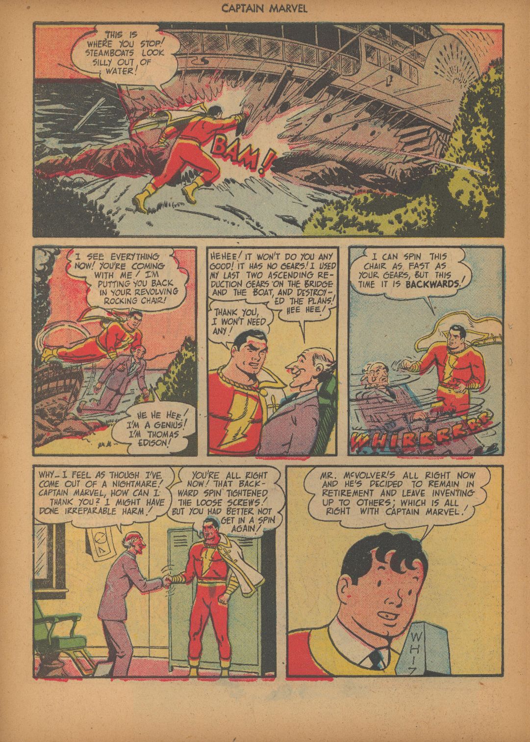 Read online Captain Marvel Adventures comic -  Issue #61 - 24