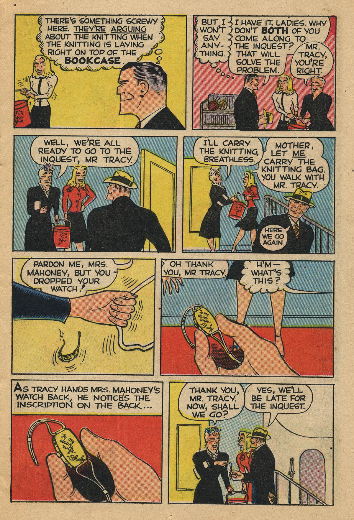 Read online Dick Tracy comic -  Issue #35 - 13