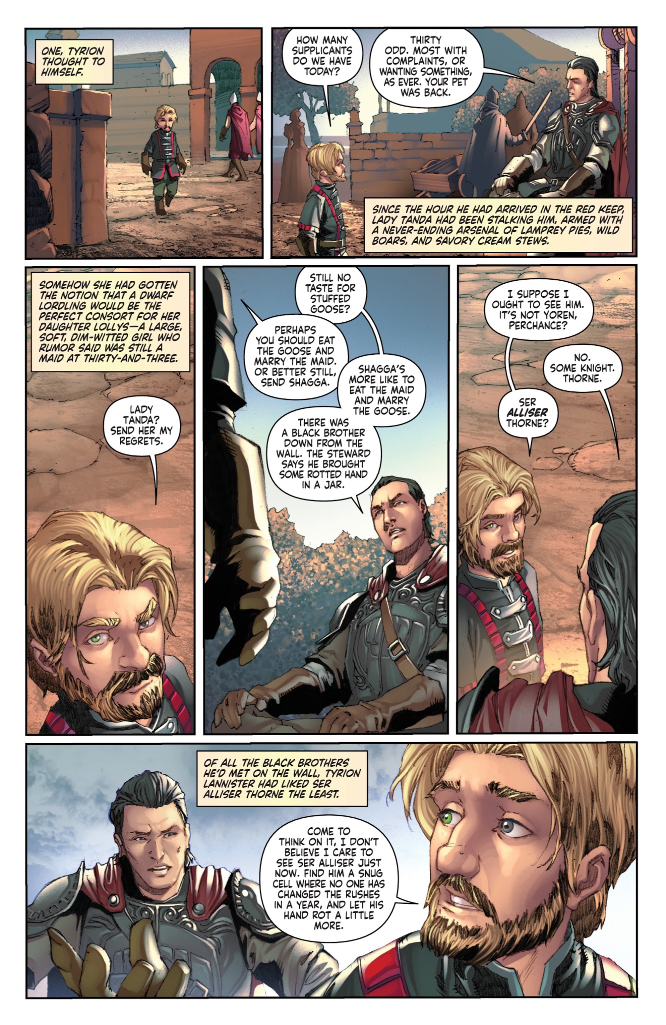 Read online A Clash of Kings comic -  Issue #10 - 6