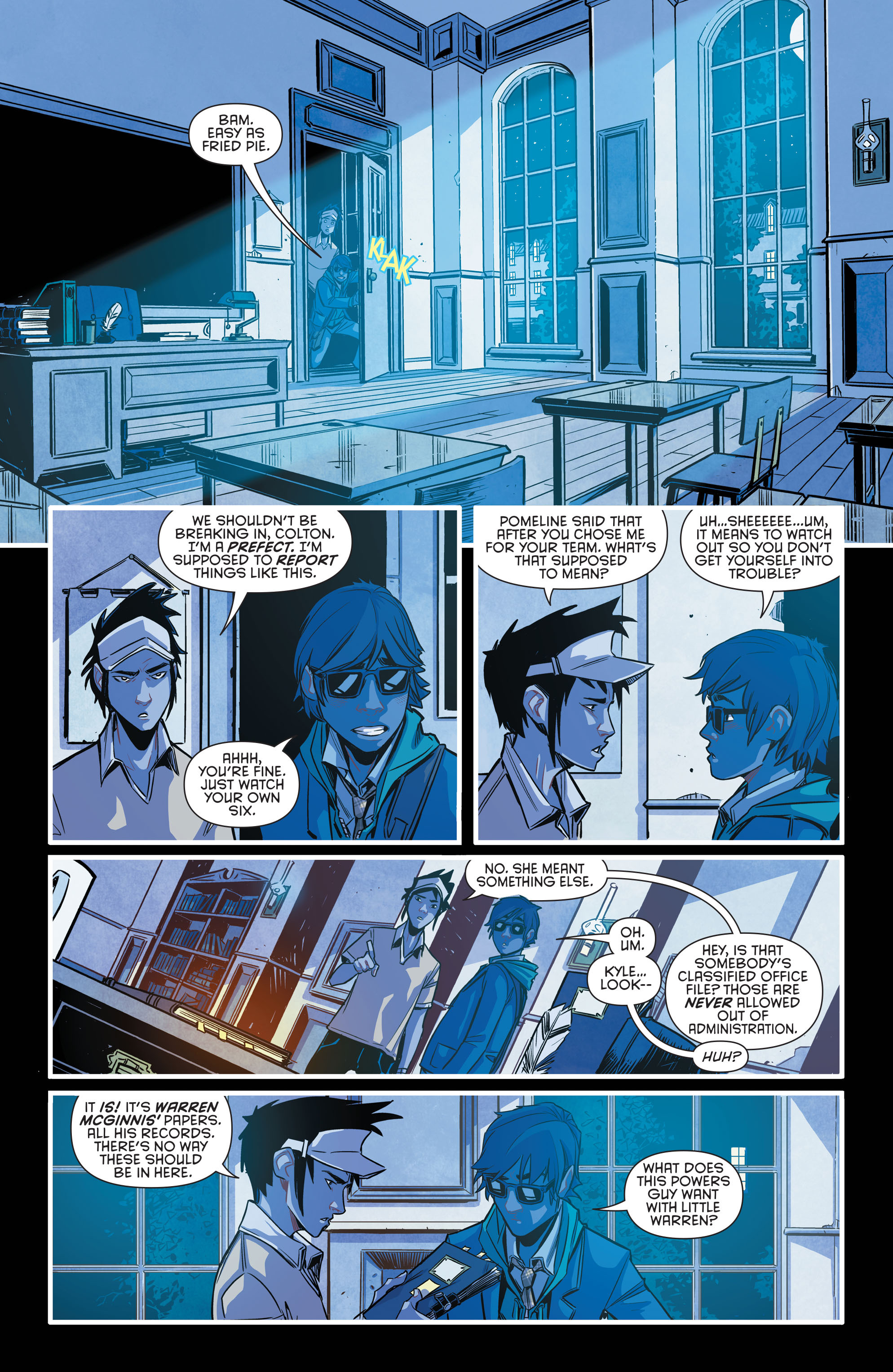 Read online Gotham Academy comic -  Issue # Annual 1 - 11
