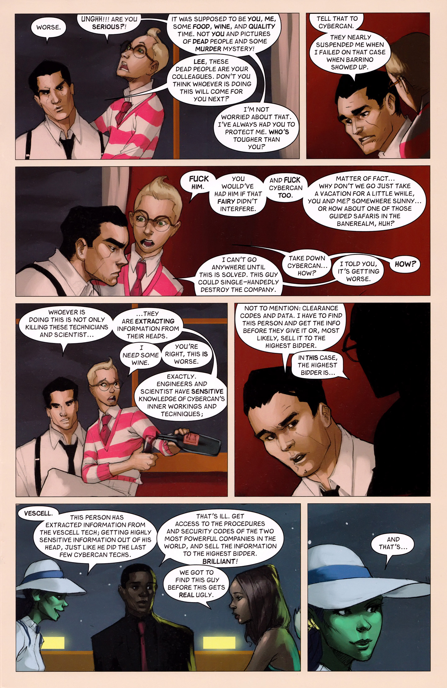 Read online Vescell comic -  Issue #6 - 19