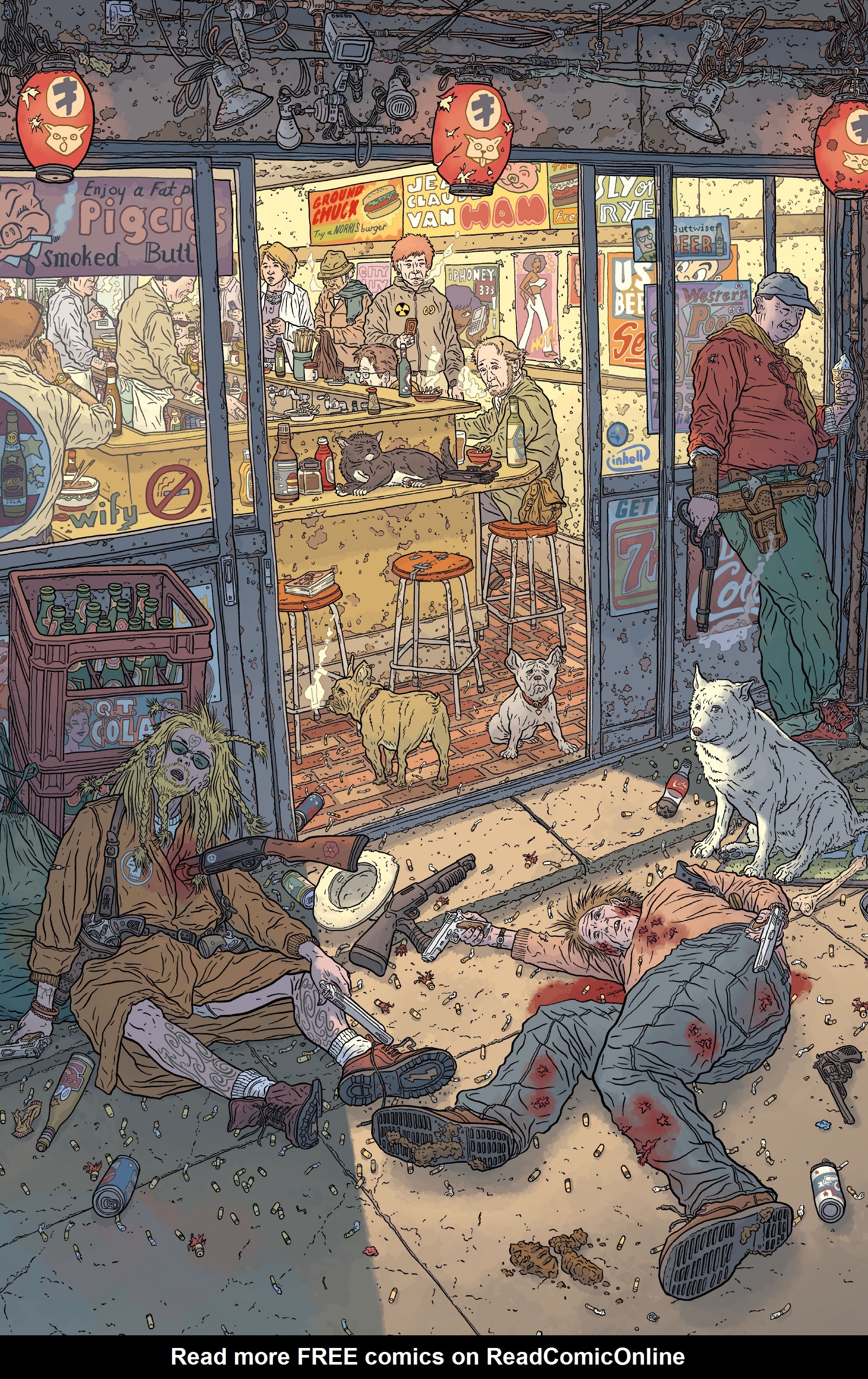 Read online The Shaolin Cowboy: Who'll Stop the Reign? comic -  Issue # _TPB - 102