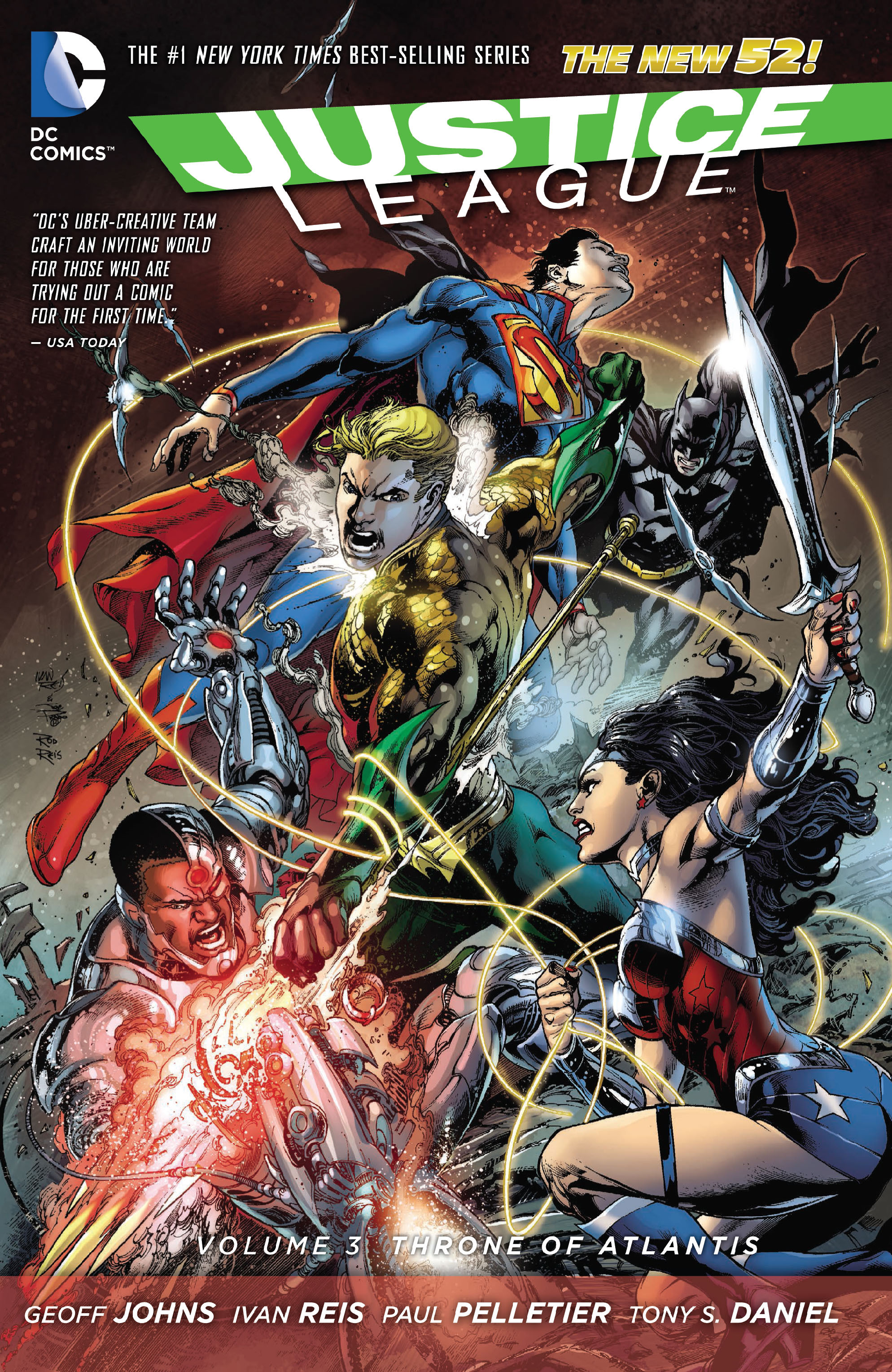 Read online Justice League (2011) comic -  Issue # _TPB 3 - 1