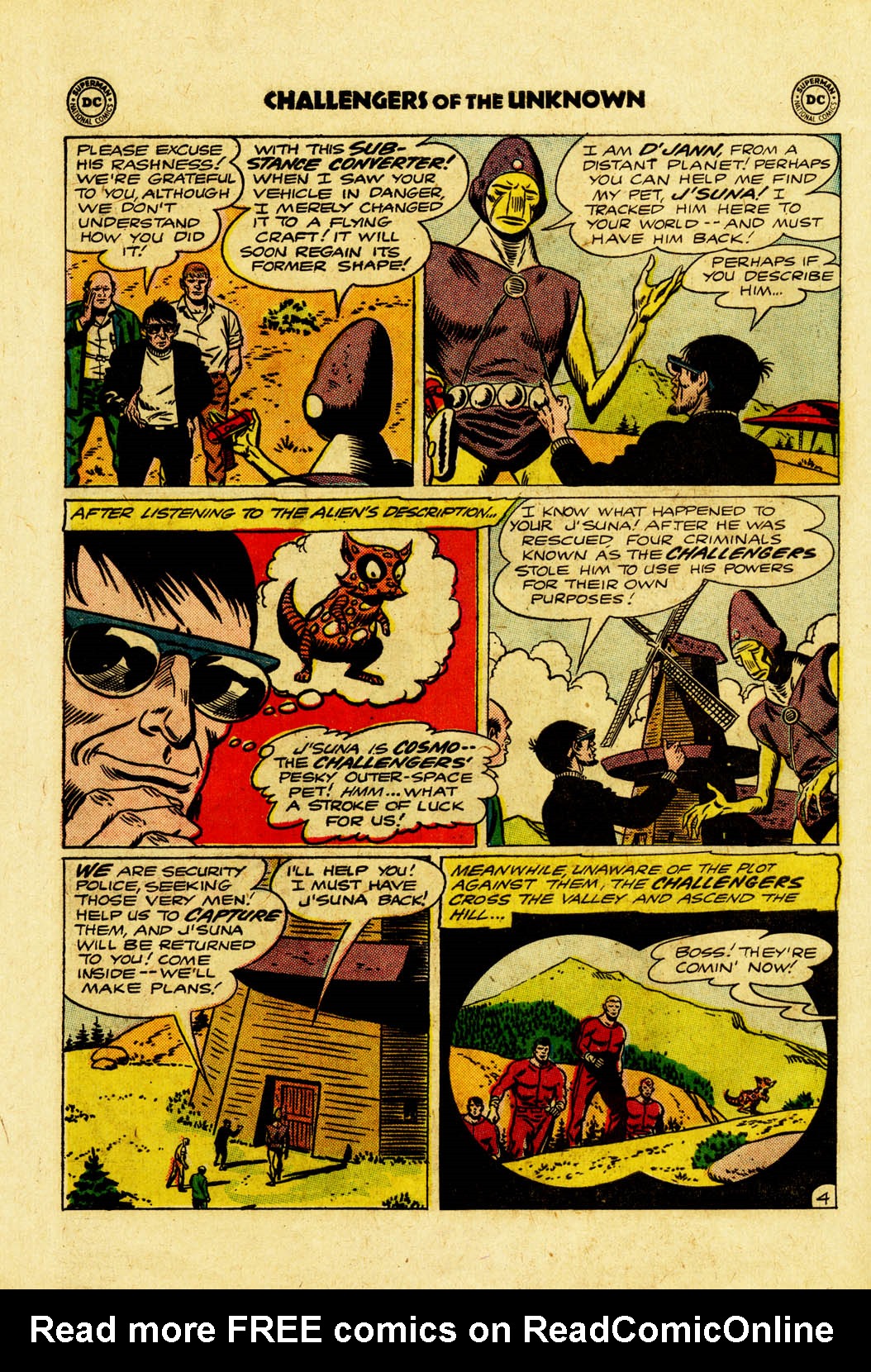 Read online Challengers of the Unknown (1958) comic -  Issue #32 - 16