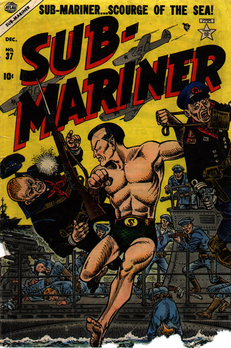 Read online Sub-Mariner Comics comic -  Issue #37 - 1
