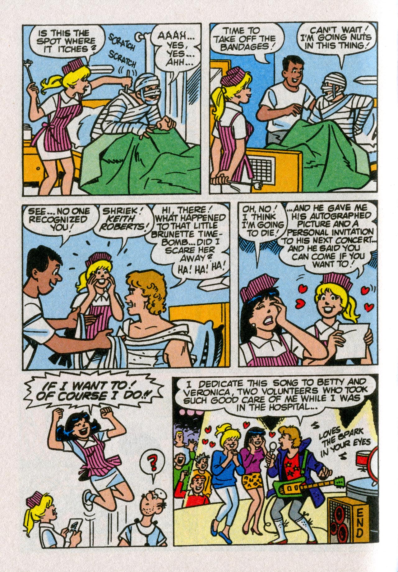 Read online Betty and Veronica Double Digest comic -  Issue #242 - 249