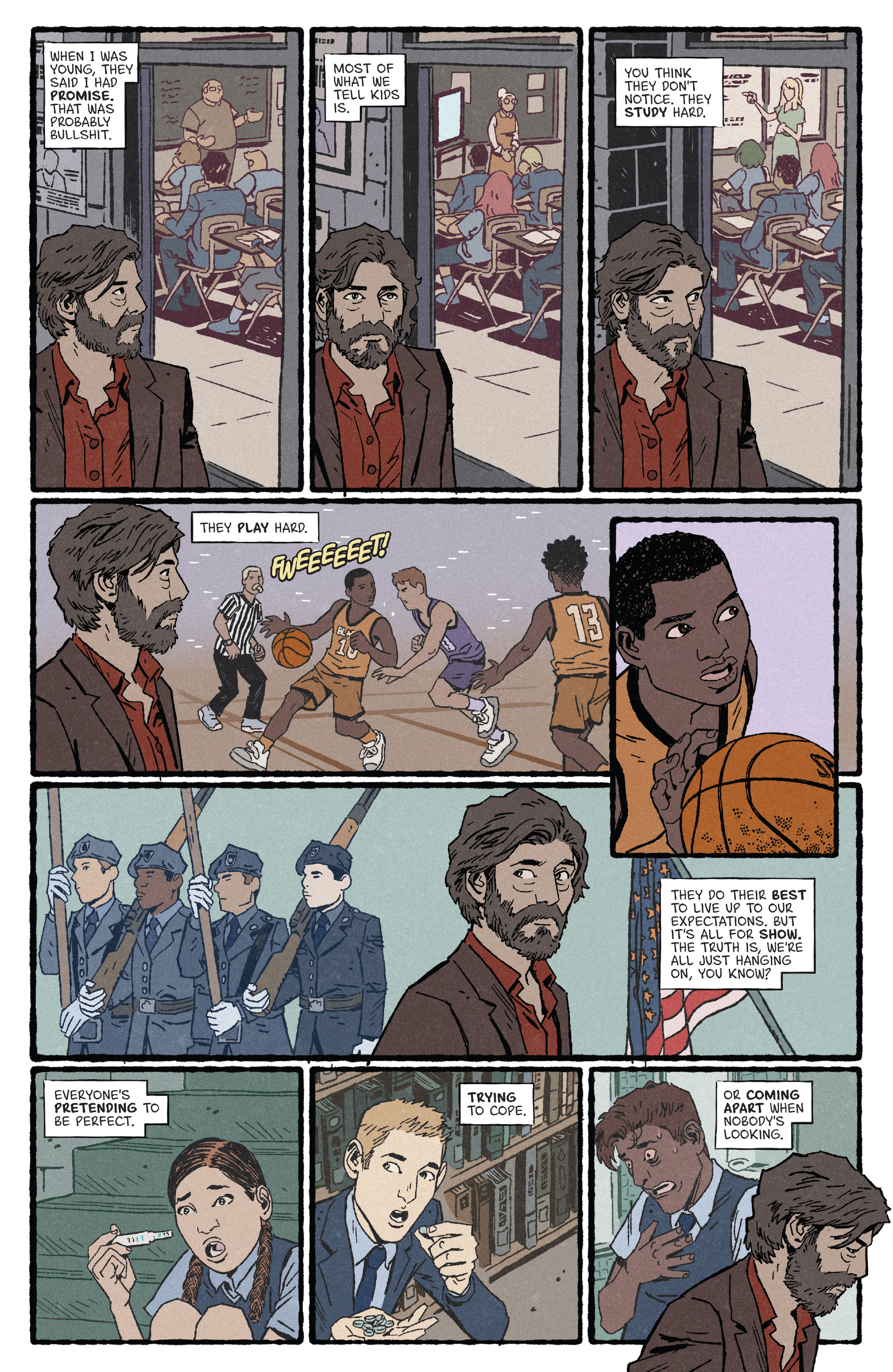Read online Skybound Presents: Afterschool comic -  Issue #4 - 4