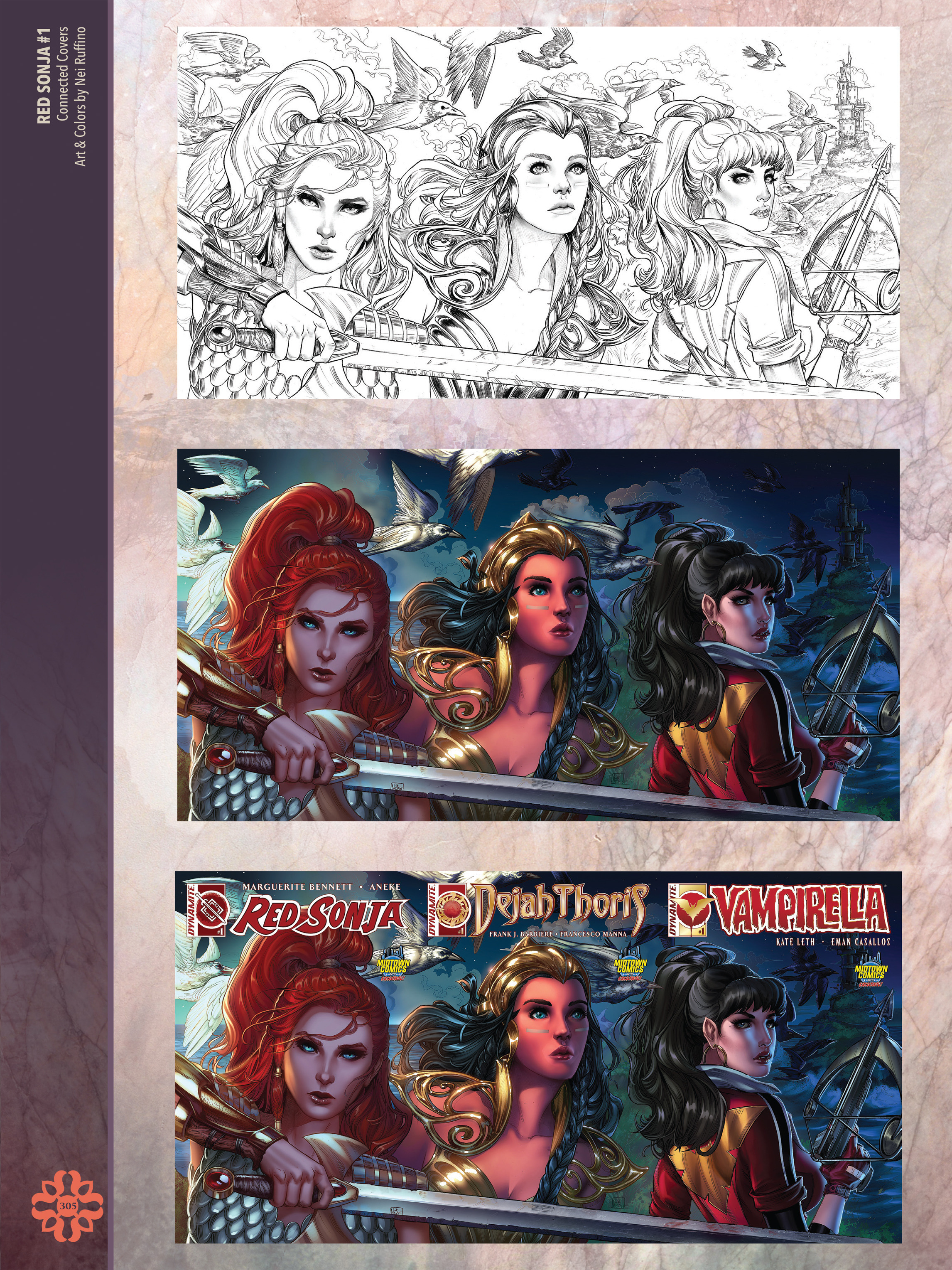 Read online The Art of Red Sonja comic -  Issue # TPB 2 (Part 4) - 6