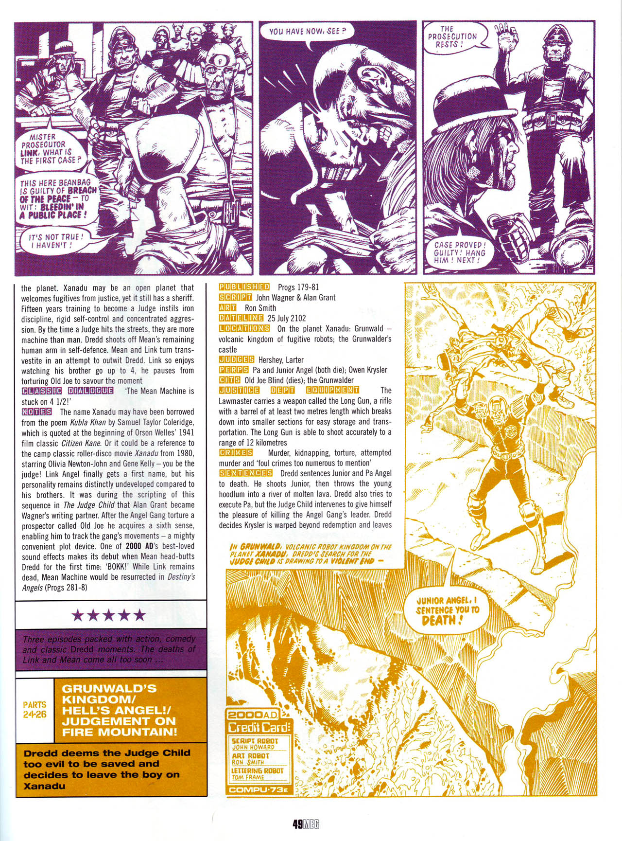 Read online Judge Dredd Megazine (Vol. 5) comic -  Issue #230 - 49