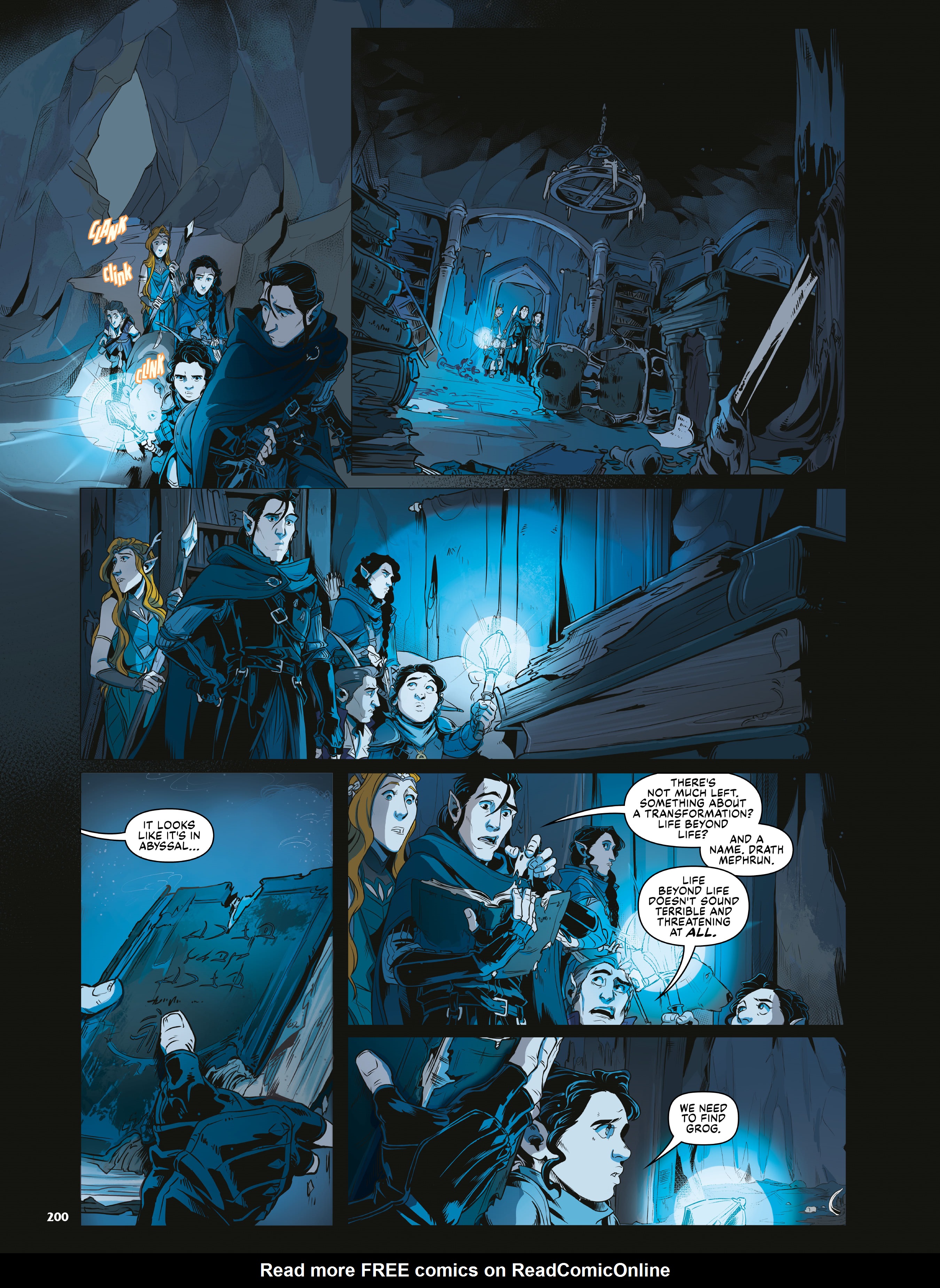 Read online Critical Role Vox Machina Origins comic -  Issue # (2019) _TPB Library Edition (Part 3) - 2
