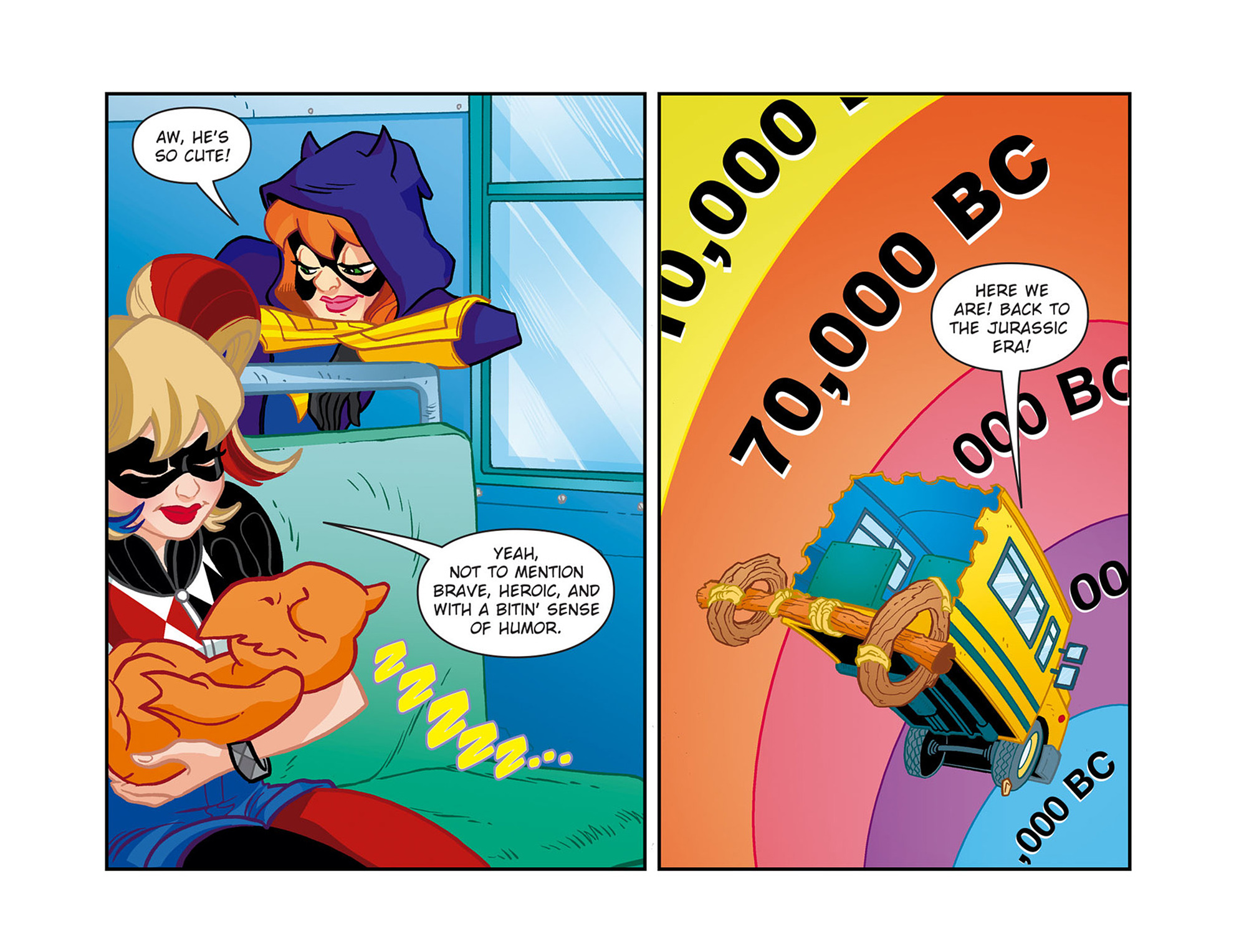 Read online DC Super Hero Girls: Past Times at Super Hero High comic -  Issue #10 - 22