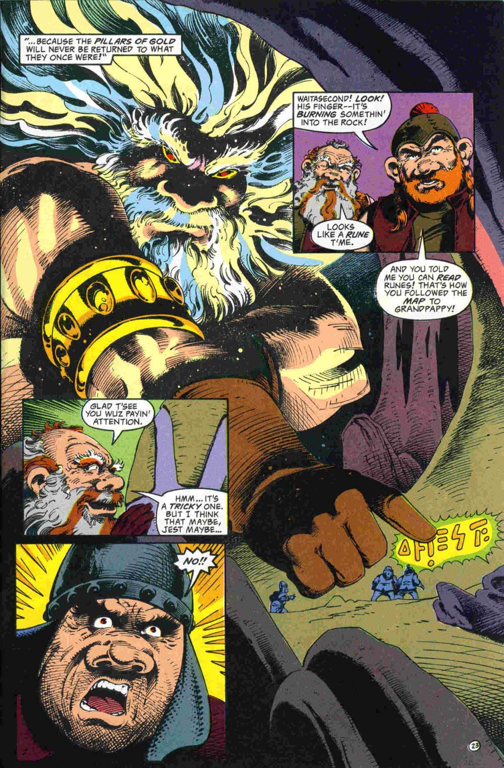 Read online Advanced Dungeons & Dragons comic -  Issue #32 - 24