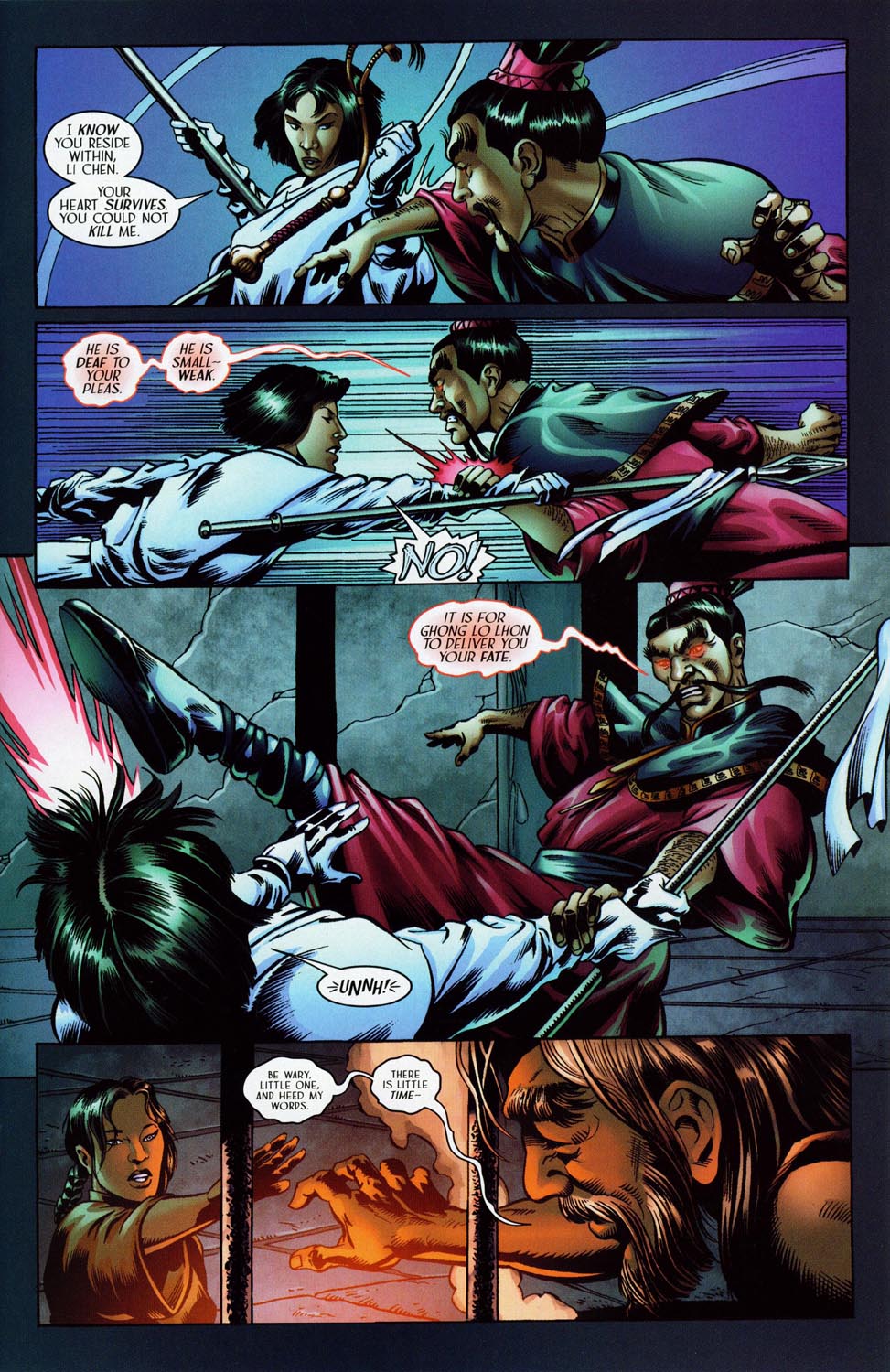 Read online Silken Ghost comic -  Issue #5 - 16