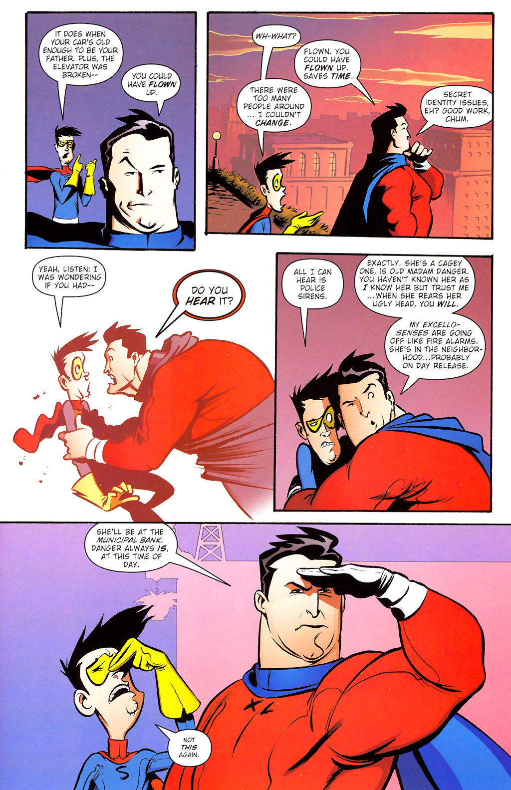 Read online Paul Jenkins' Sidekick comic -  Issue #1 - 7