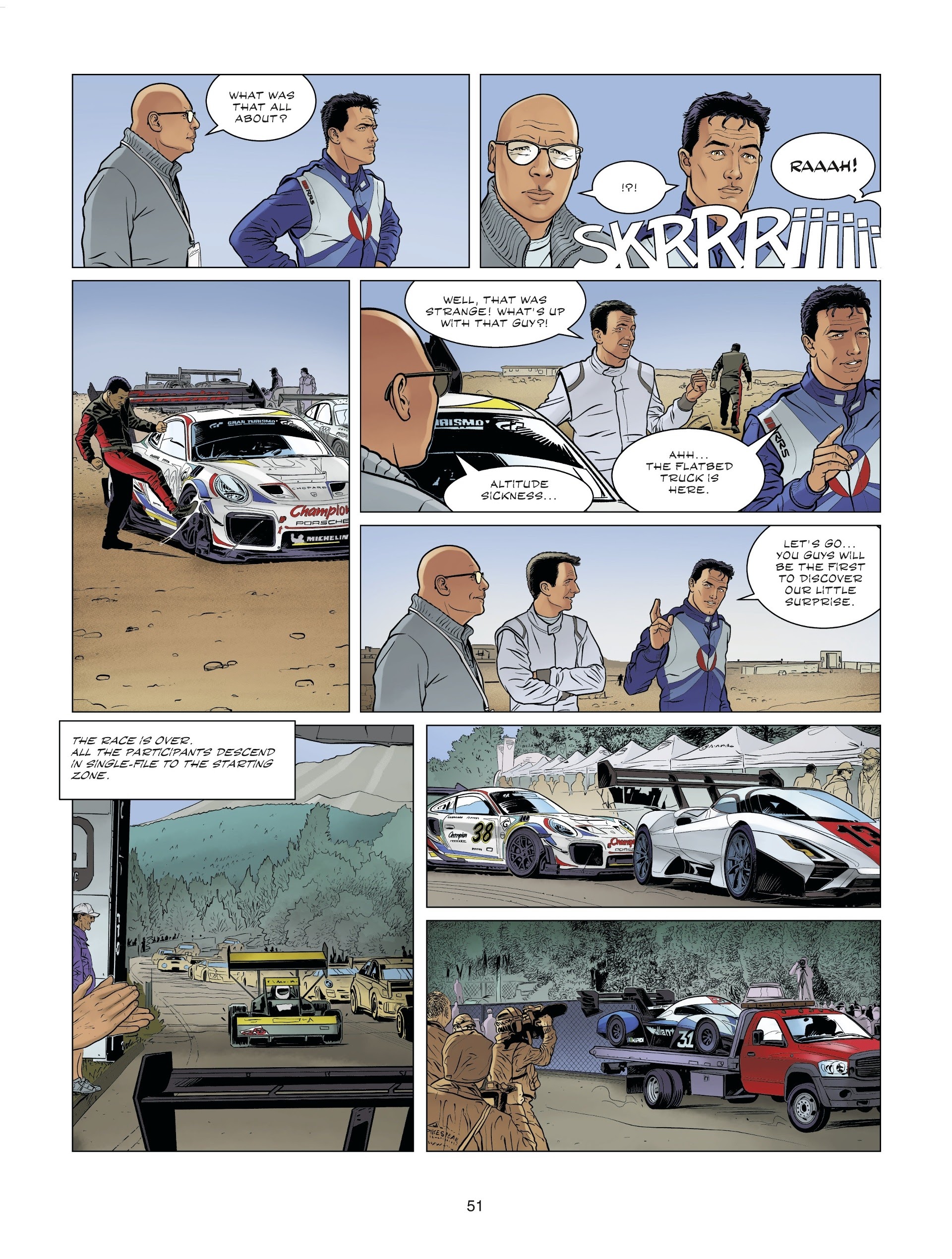 Read online Michel Vaillant comic -  Issue #10 - 50