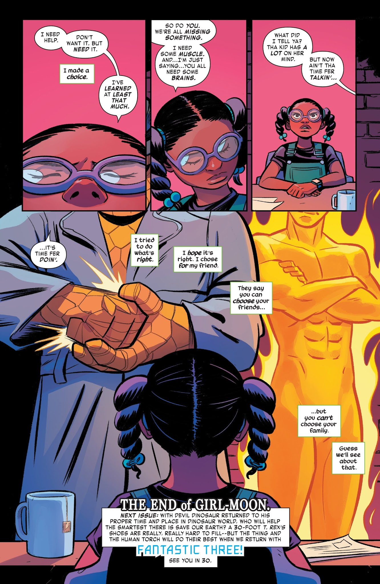 Read online Moon Girl And Devil Dinosaur comic -  Issue #24 - 21