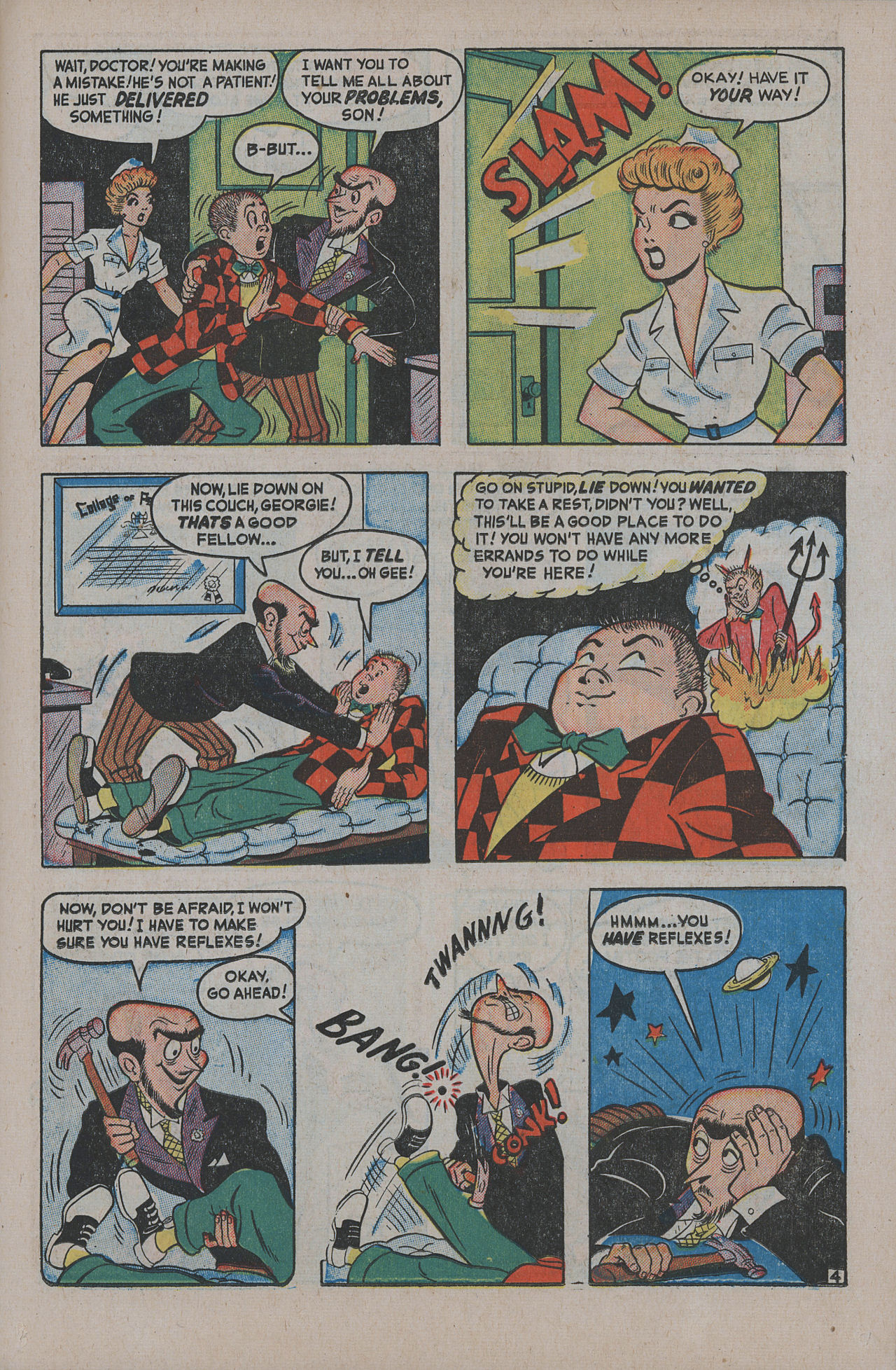 Read online Willie Comics (1946) comic -  Issue #18 - 19
