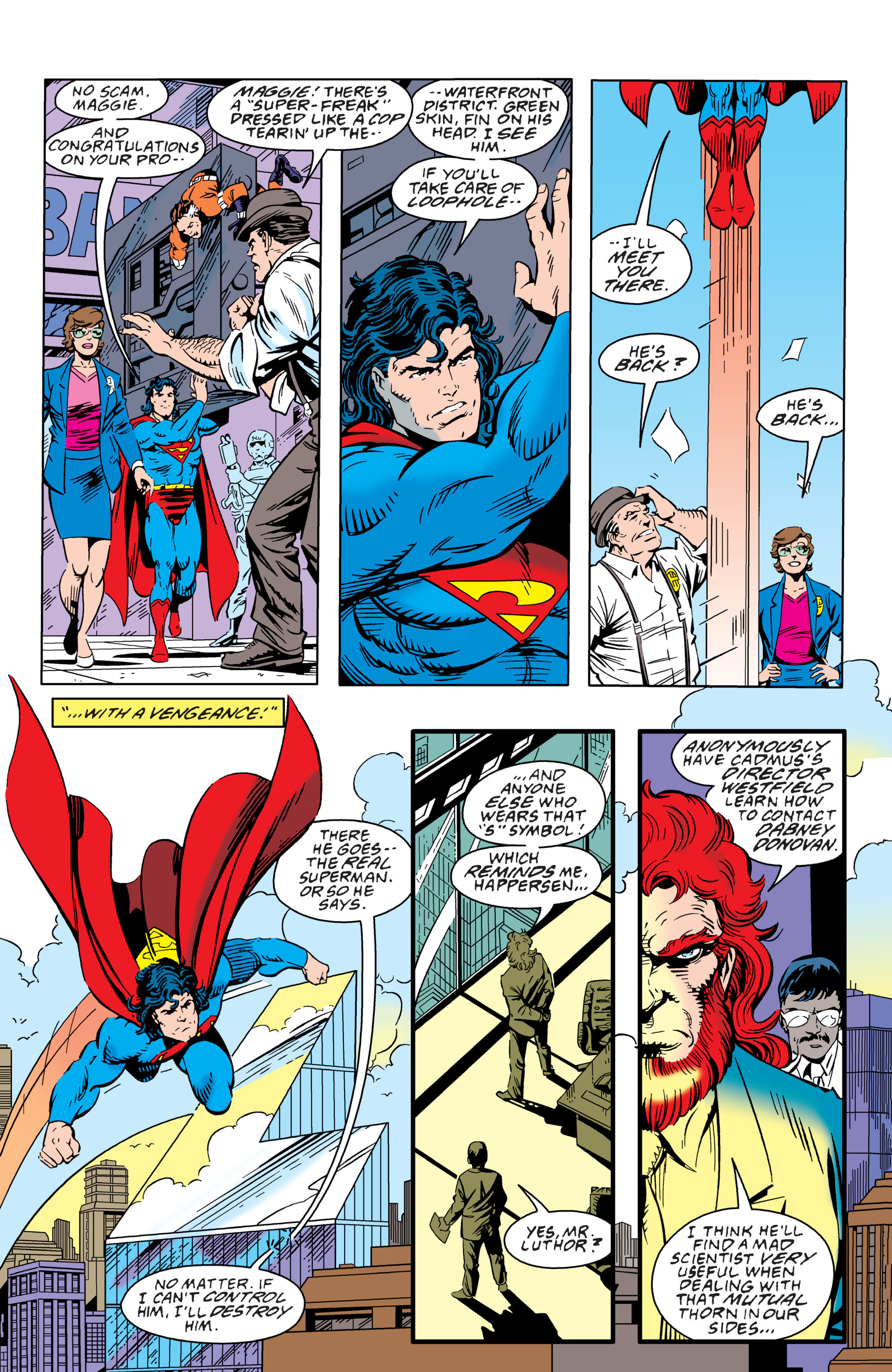 Read online Superman: The Return of Superman comic -  Issue # TPB 2 - 162