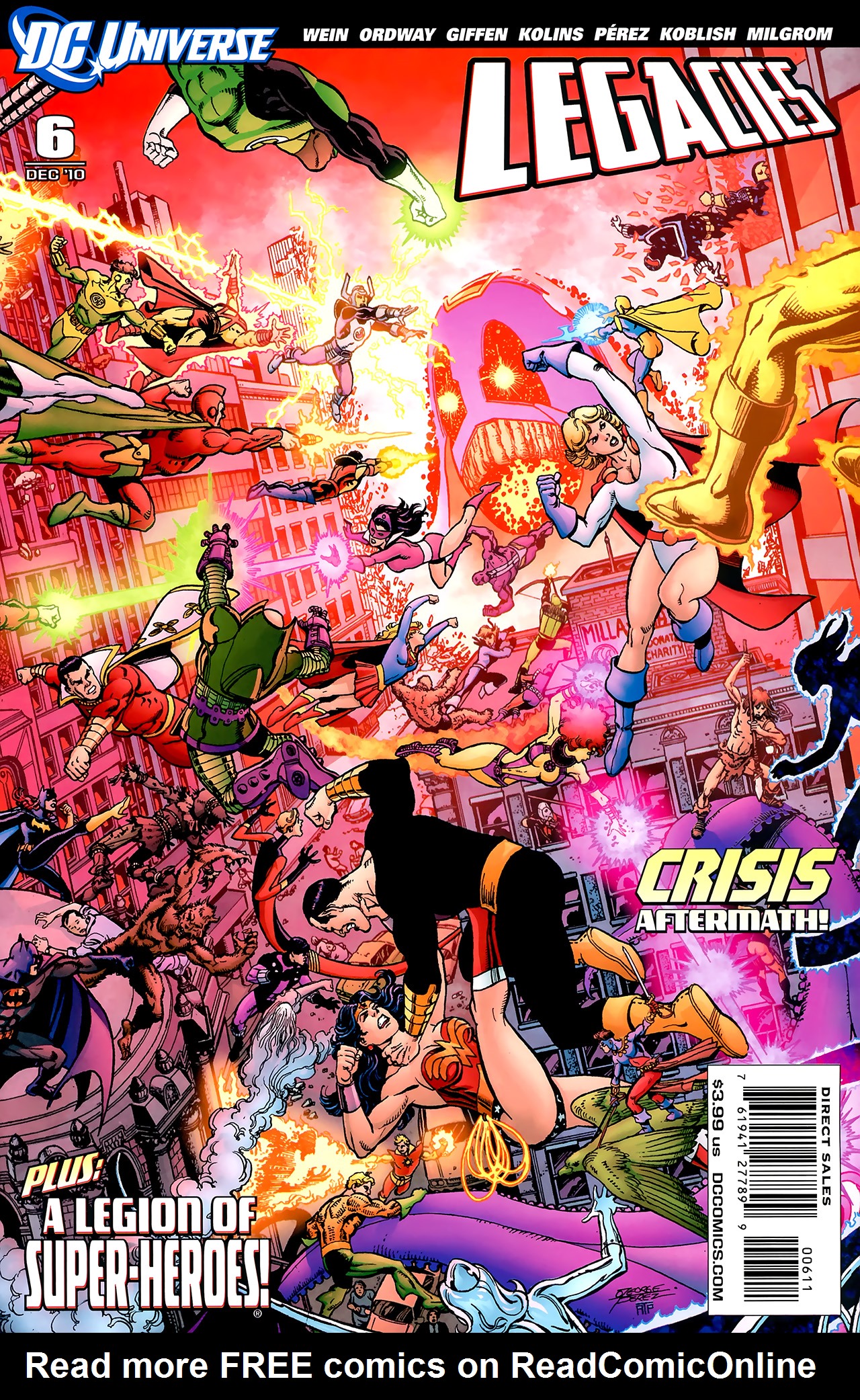 Read online DC Universe: Legacies comic -  Issue #6 - 1