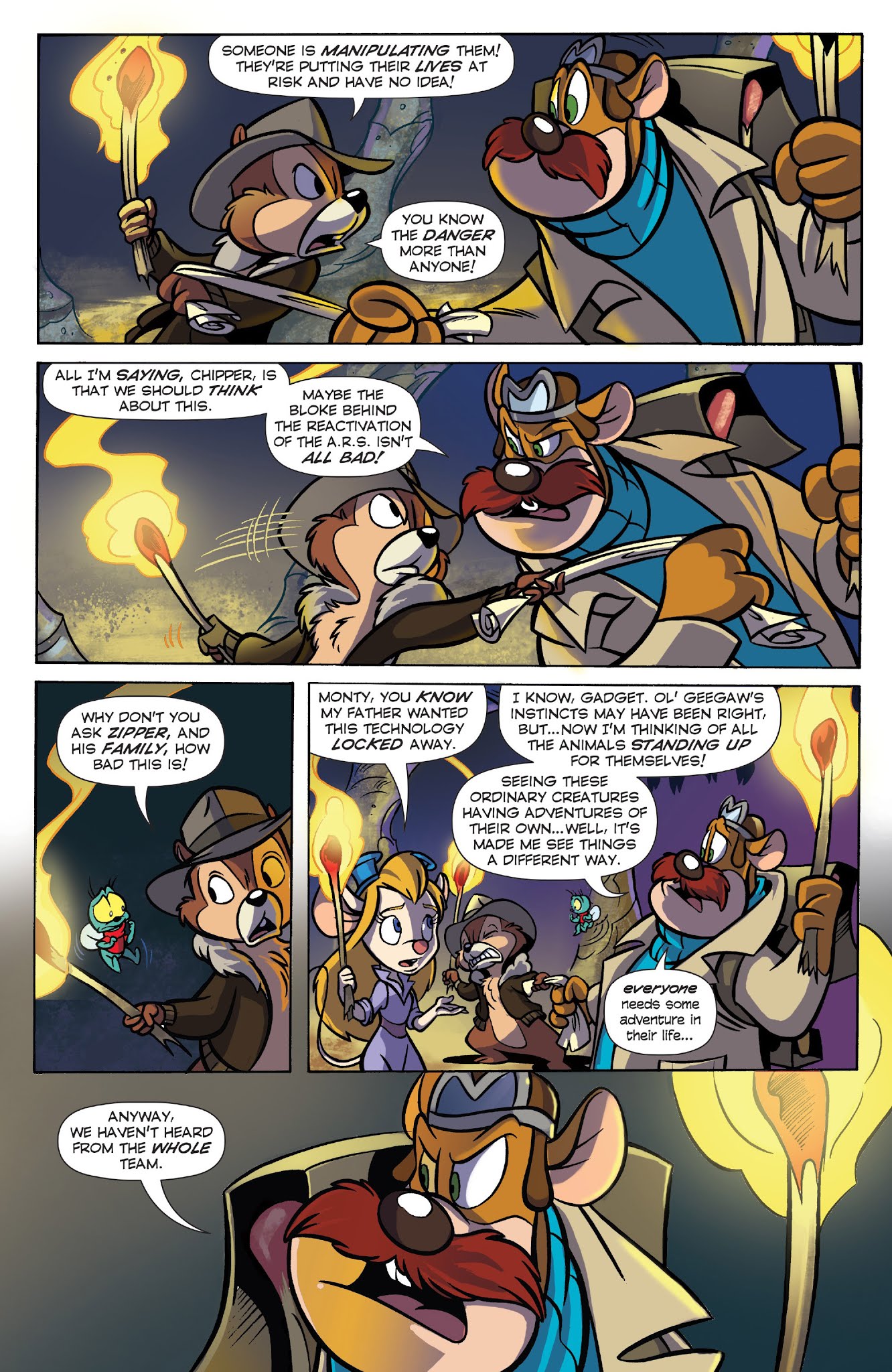 Read online Disney Afternoon Giant comic -  Issue #2 - 13