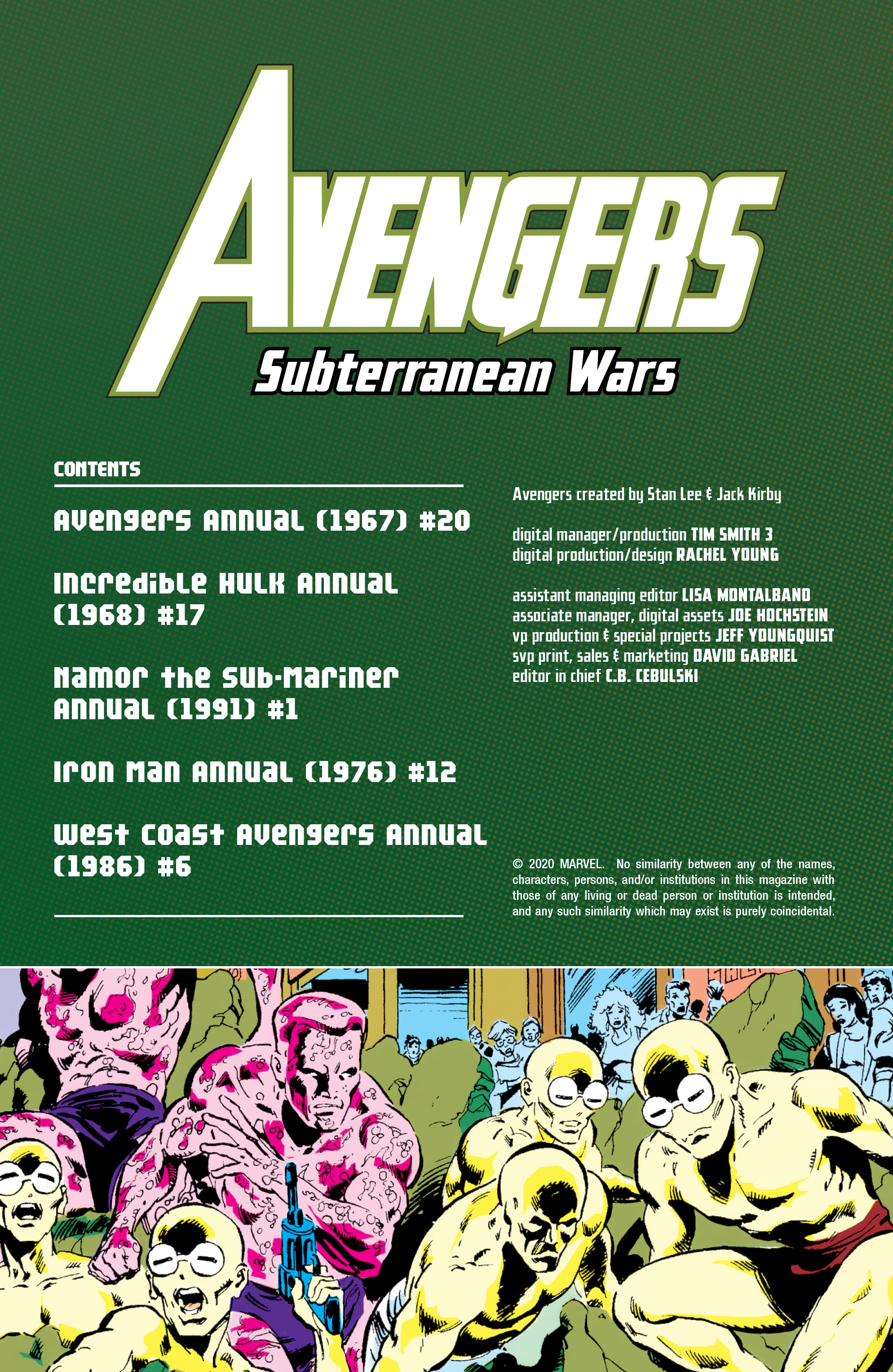 Read online Avengers: Subterranean Wars comic -  Issue # TPB - 2